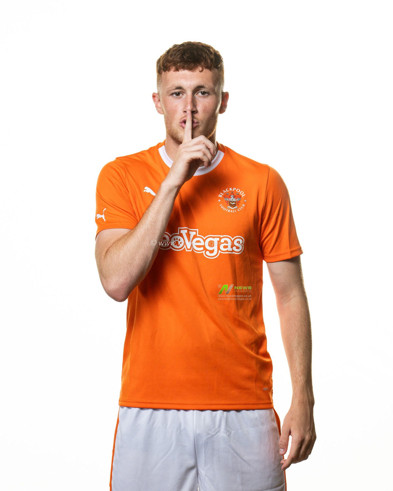 Blackpool Squad Headshots at Bloomfield Road, Blackpool, United Kingdom, 27th July 2023

(Photo by Craig Thomas/News Images)