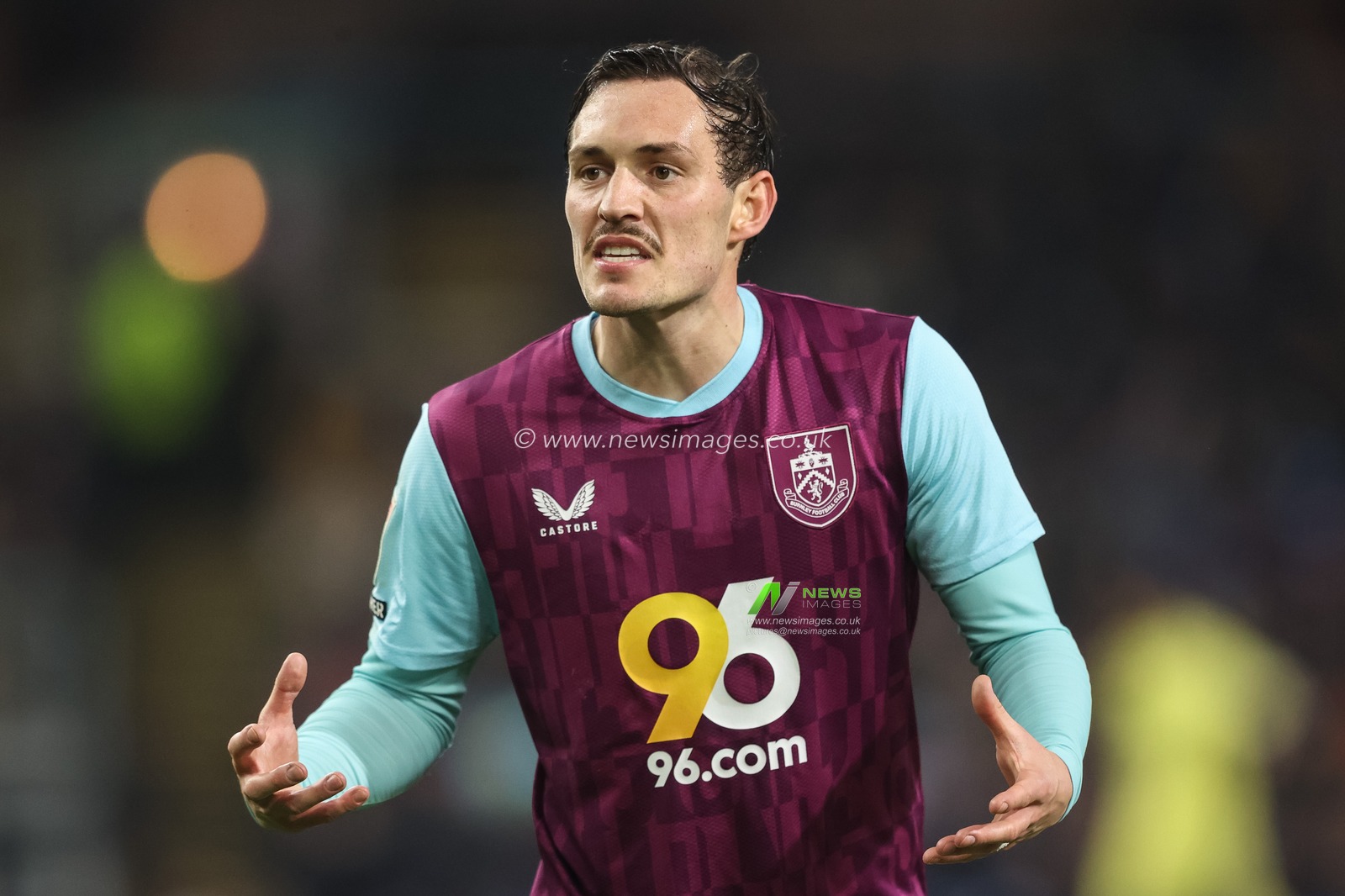 Connor Roberts of Burnley reacts during the Sky Bet Championship match Burnley vs Sunderland at Turf Moor, Burnley, United Kingdom, 17th January 2025

(Photo by Alfie Cosgrove/News Images)