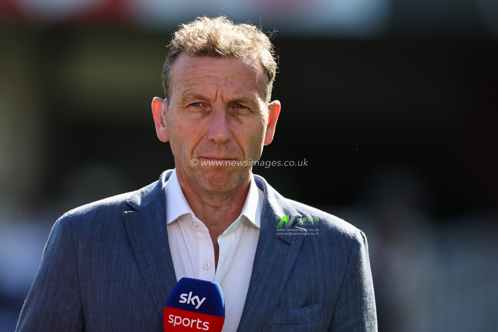 Michael Atherton ahead of the England Men v Sri Lanka 2nd Rothesay Test Match Day 1 at Lords, London, United Kingdom, 29th August 2024

(Photo by Mark Cosgrove/News Images)