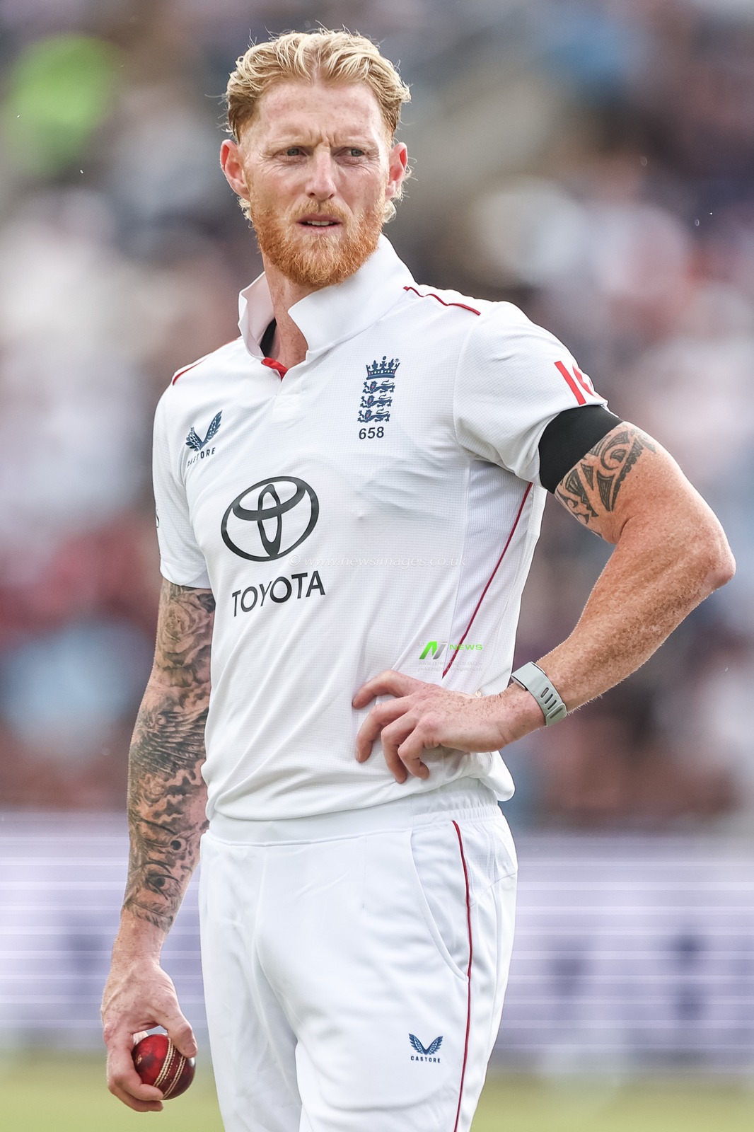 England captain Ben Stokes during the 1st Rothesay Test Match, Day 3 England vs India at Headingley Cricket Ground, Leeds, United Kingdom, 22nd June 2025

(Photo by Mark Cosgrove/News Images)