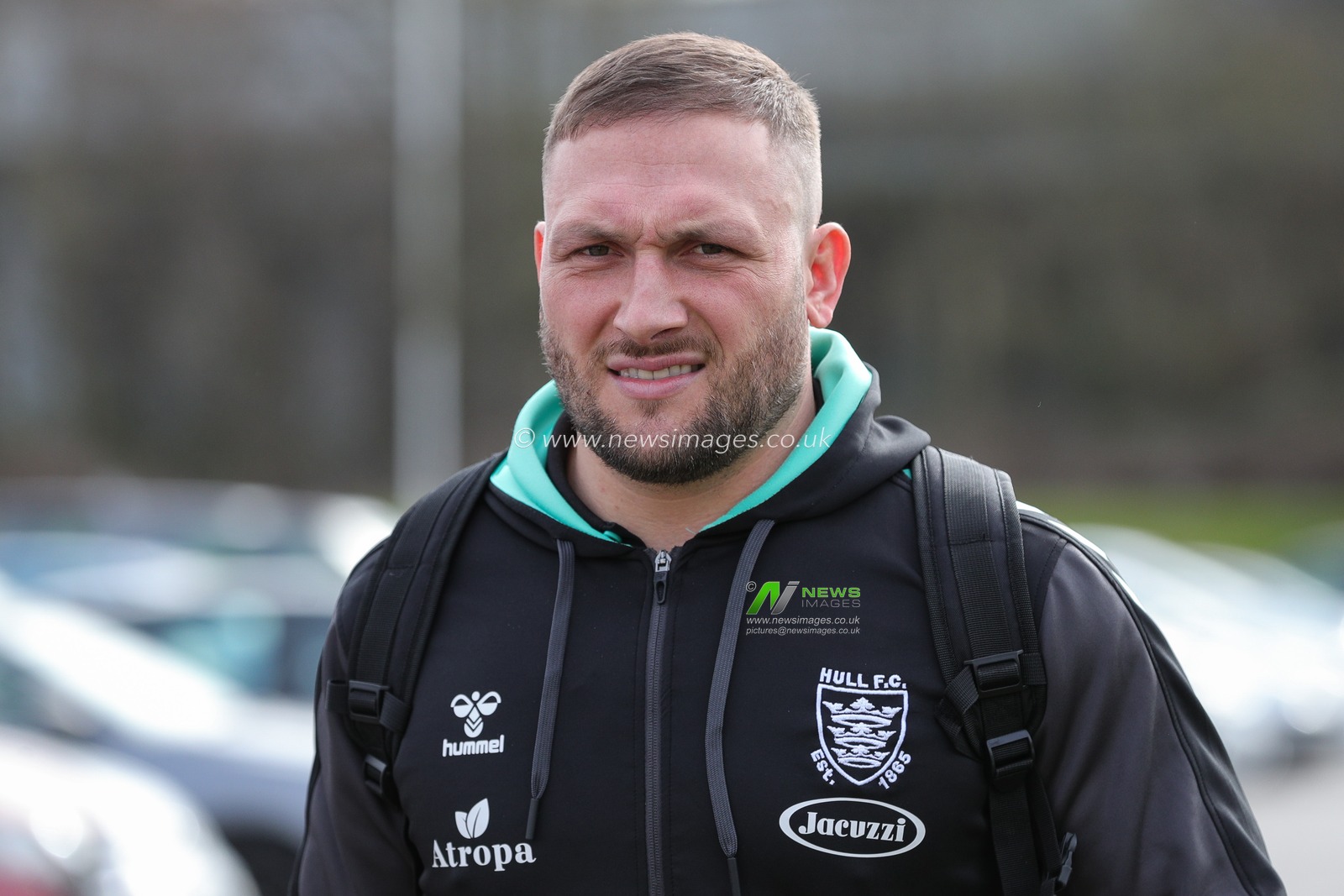 Josh Griffin #23 of Hull FC arrives at The MKM Stadium ahead of the Betfred Super League Round 4 match Hull FC vs Salford Red Devils at MKM Stadium, Hull, United Kingdom, 11th March 2023

(Photo by James Heaton/News Images)