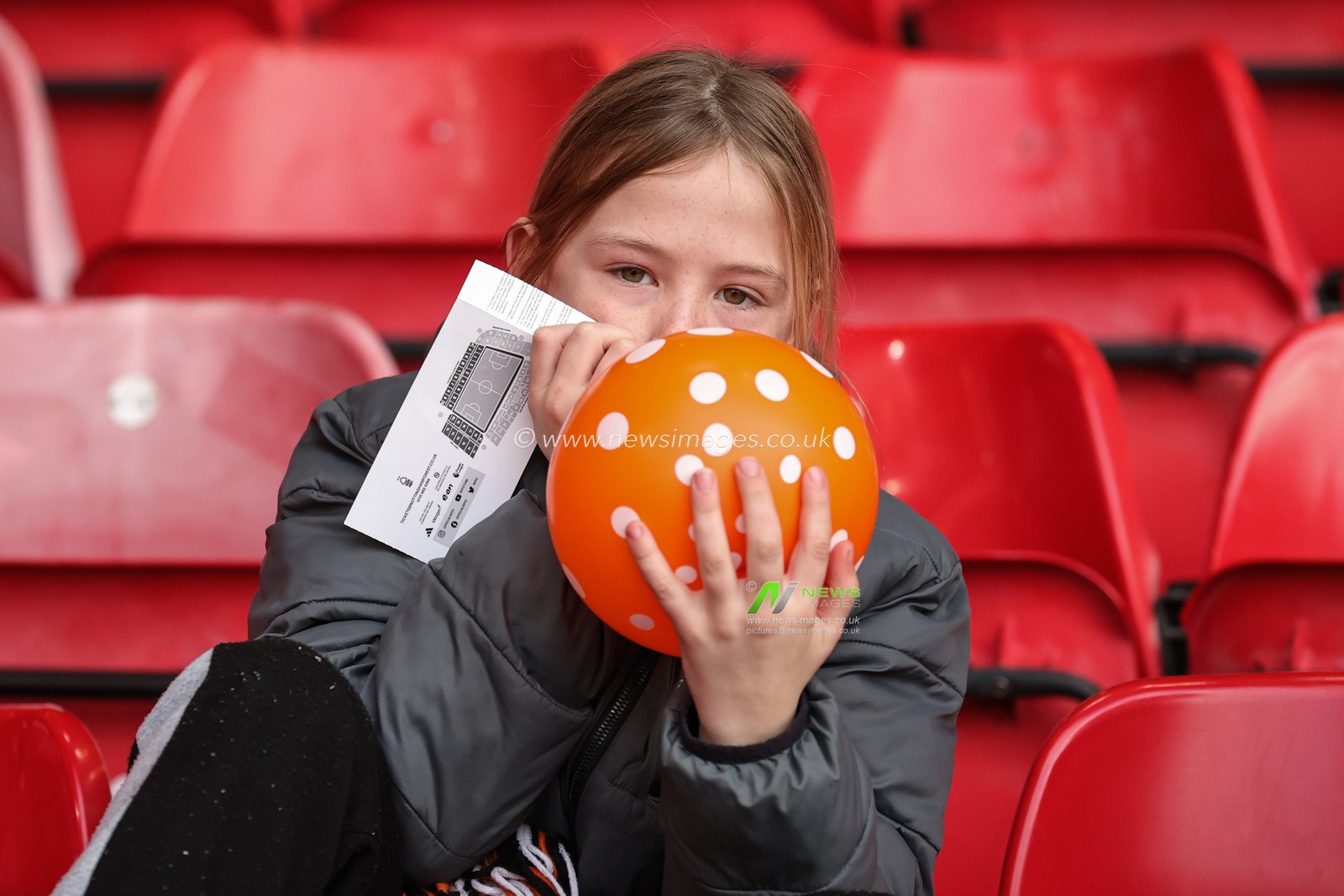 Blackpool fans arrive during the Emirates FA Cup  Third Round match Nottingham Forest vs Blackpool at City Ground, Nottingham, United Kingdom, 7th January 2024

(Photo by Mark Cosgrove/News Images)