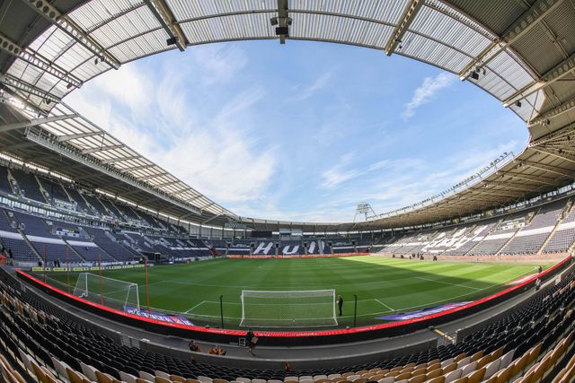 A general view of The MKM Stadium during the Sky Bet Championship match Hull City vs Coventry City at MKM Stadium, Hull, United Kingdom on 06 April 2026

(Photo by Mark Cosgrove/News Images)