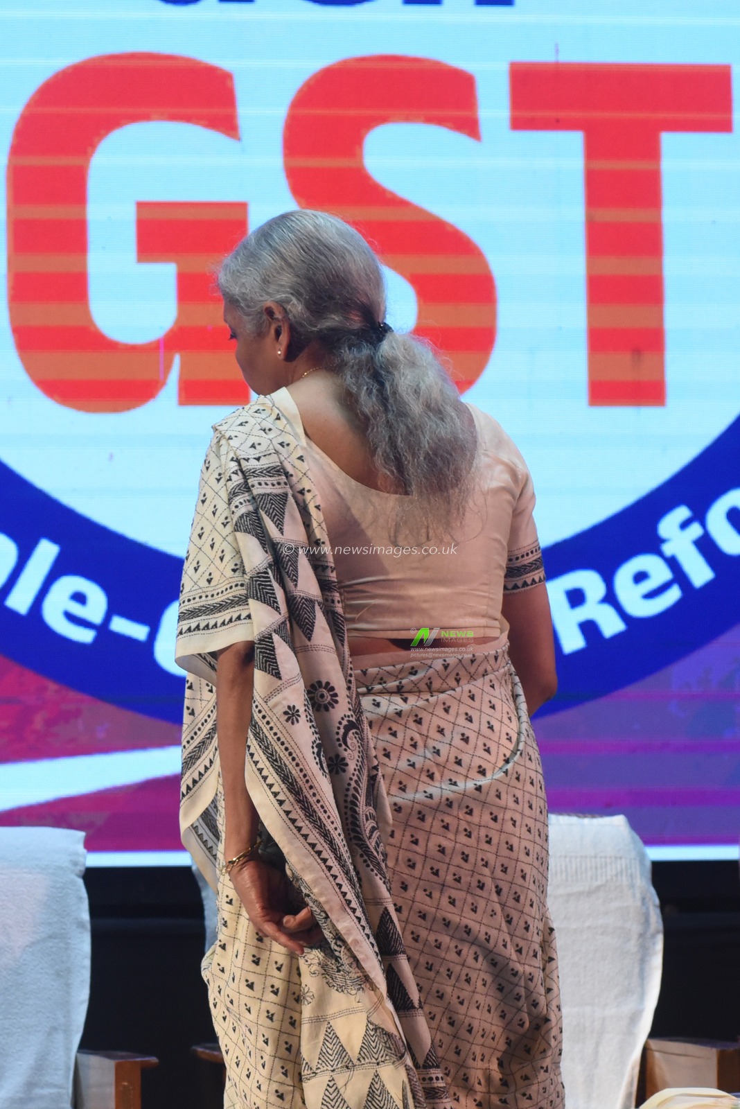Union Finance Minister Nirmala Sitharaman on September 18,2025 made it clear that the Centre was not considering any compensation to states for potential revenue loss arising from the latest Goods and Services Tax (GST) rate cuts, stressing that the impact will be shared equally and given the devolution of taxes, while the Centre's share will be even smaller.

The opposition was putting pressure on the BJP-led central government, seeking compensation of potential revenue loss from GST rationalisation.

Speaking at a BJP-organised discussion on GST in Kolkata, Sitharaman said that during the GST Council meeting, several states, particularly those governed by opposition parties, raised concerns over the proposal to reduce rates, and asked what would happen if they led to revenue losses and how that gap could be filled.Photo by Debajyoti Chakraborty.(Photo: Debajyoti Chakraborty/News Images)