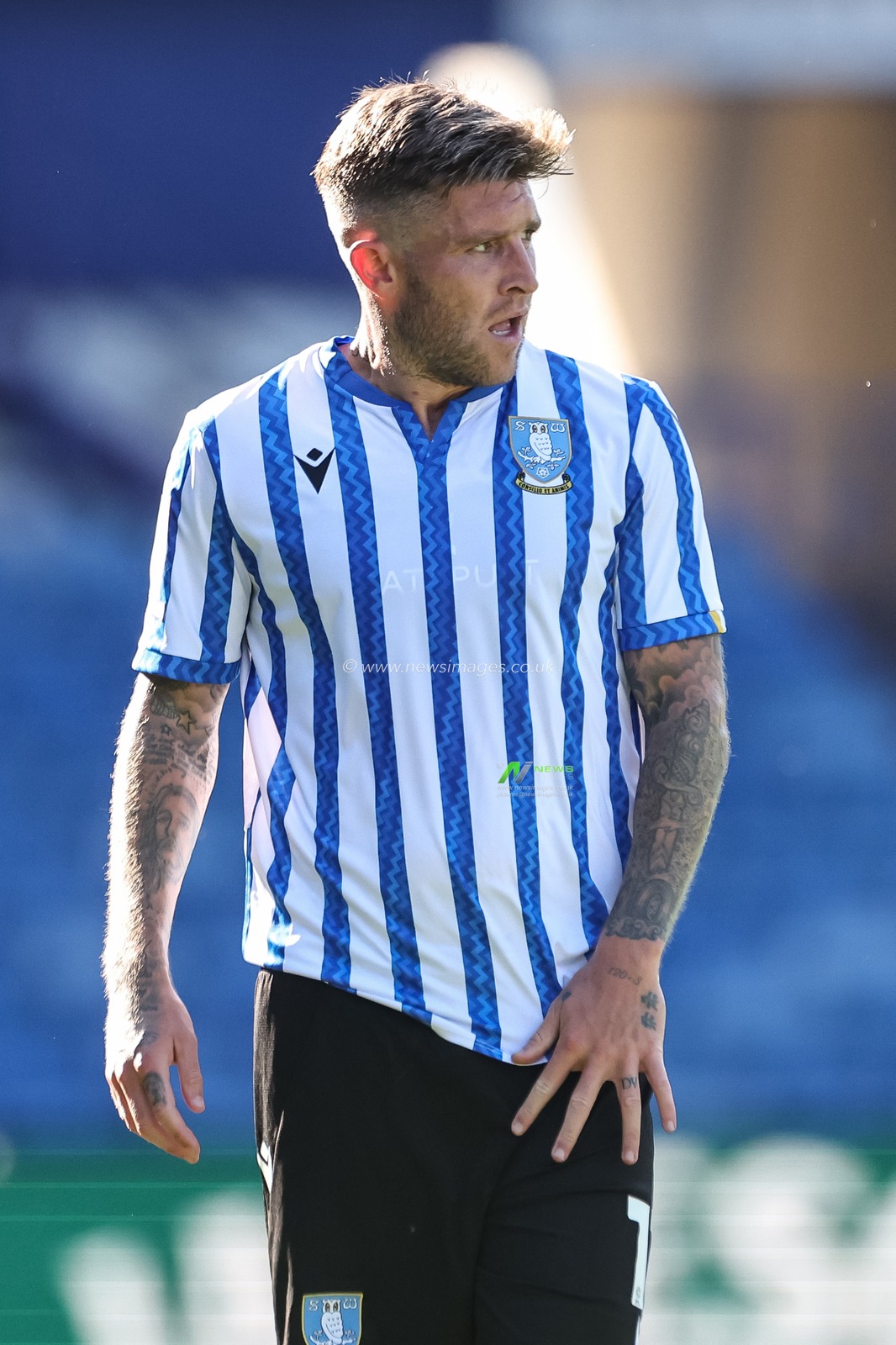 Josh Windass of Sheffield Wednesday during the Sky Bet Championship match Sheffield Wednesday vs Plymouth Argyle at Hillsborough, Sheffield, United Kingdom, 11th August 2024

(Photo by Mark Cosgrove/News Images)