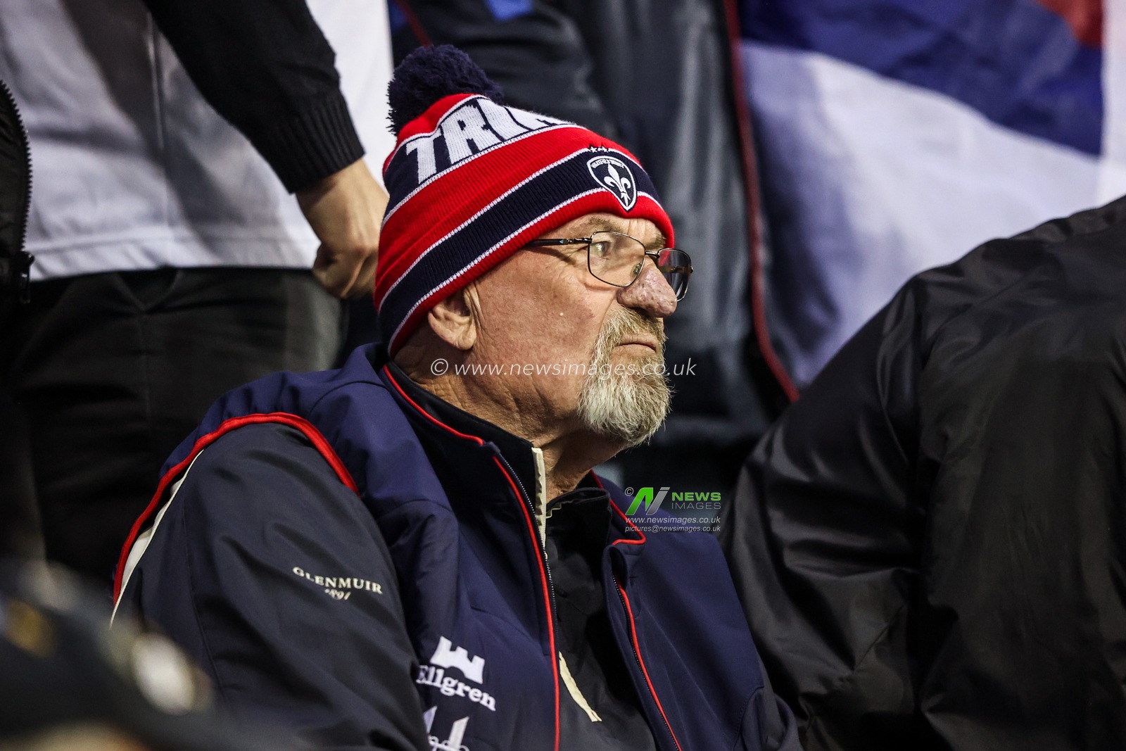 Wakefield Trinity fans during the Betfred Super League play-off Eliminator 1 match Leigh Leopards vs Wakefield Trinity at Progress With Unity Stadium, Leigh, United Kingdom, 26th September 2025

(Photo by Alfie Cosgrove/News Images)