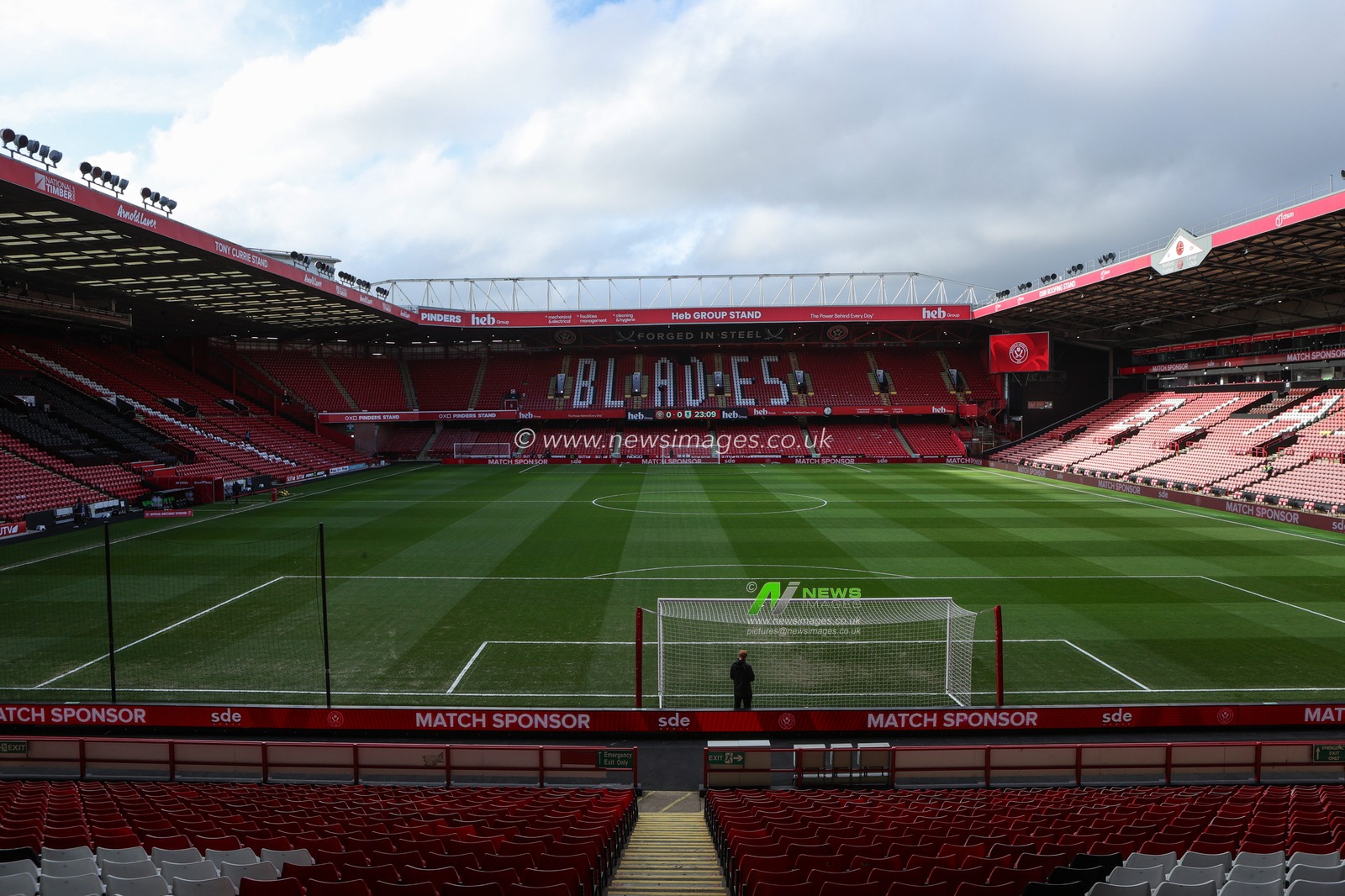 A general view of Bramall Lane ahead of the Sky Bet Championship match Sheffield United vs Ipswich Town at Bramall Lane, Sheffield, United Kingdom, 24th January 2026

(Photo by Richard Bierton/News Images)