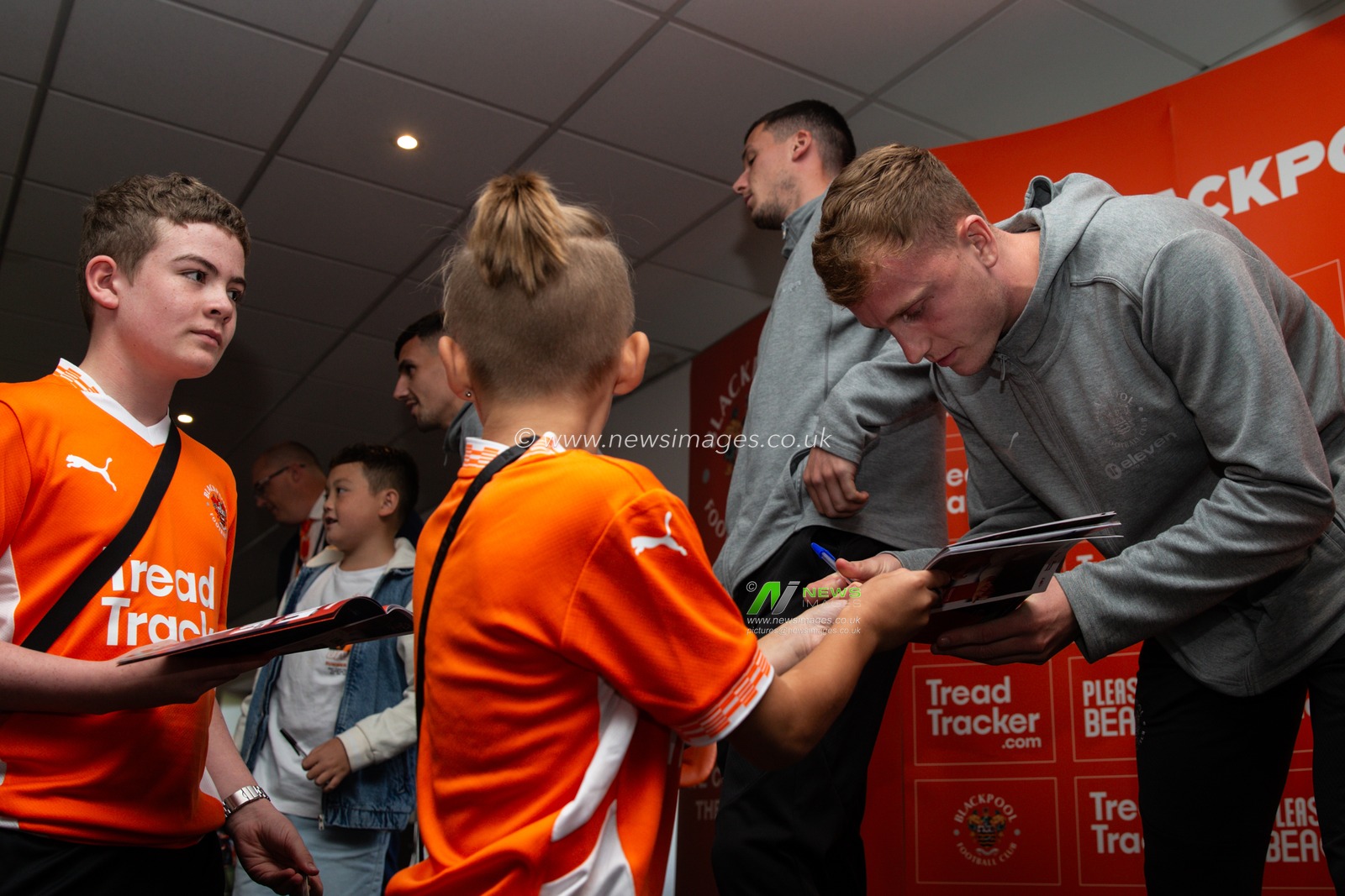 during the Sky Bet League 1 match Blackpool vs Wycombe Wanderers at Bloomfield Road, Blackpool, United Kingdom, 31st August 2024

(Photo by Gareth Evans/News Images)