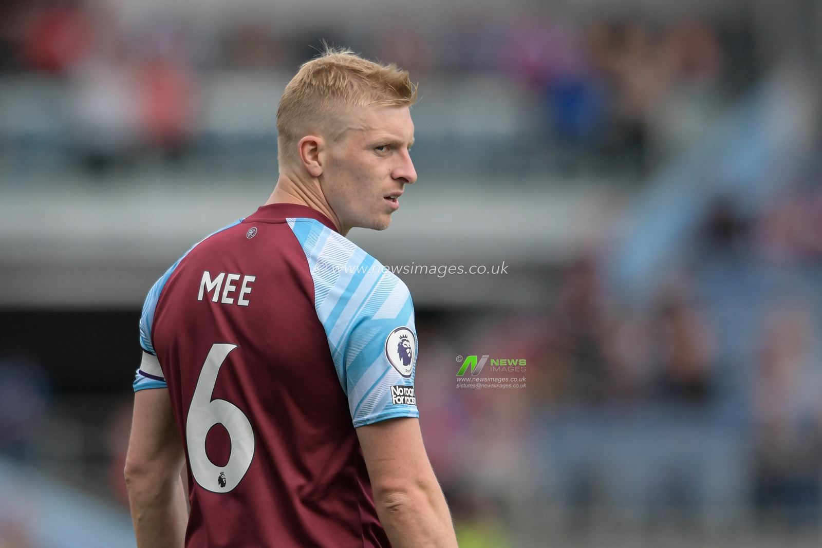 Ben Mee #6 of Burnley in action during the game