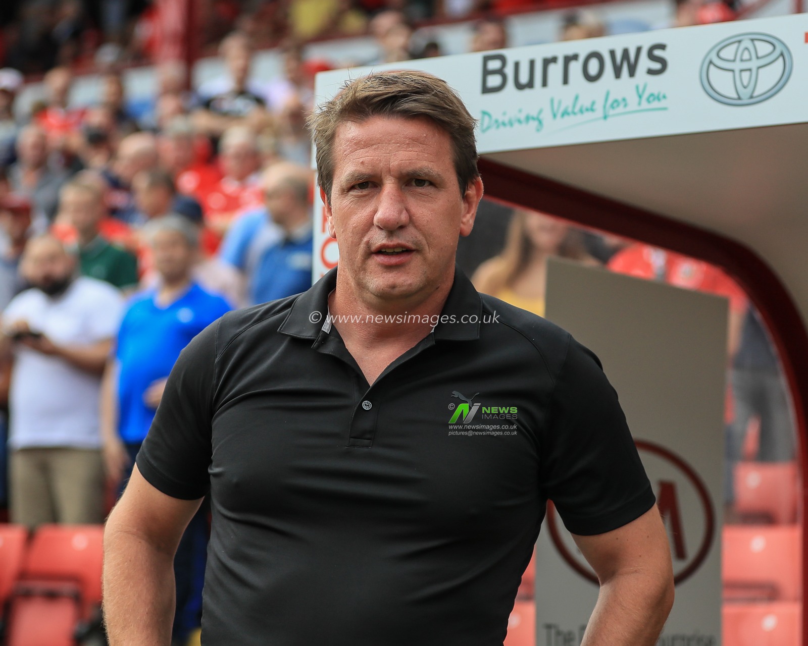 3rd August 2019, Oakwell, Barnsley, England; Sky Bet Championship, Barnsley vs Fulham ; Daniel Stendel manager of Barnsley FC before kick off 


Credit: Mark Cosgrove/News Images

English Football League images are subject to DataCo Licence
