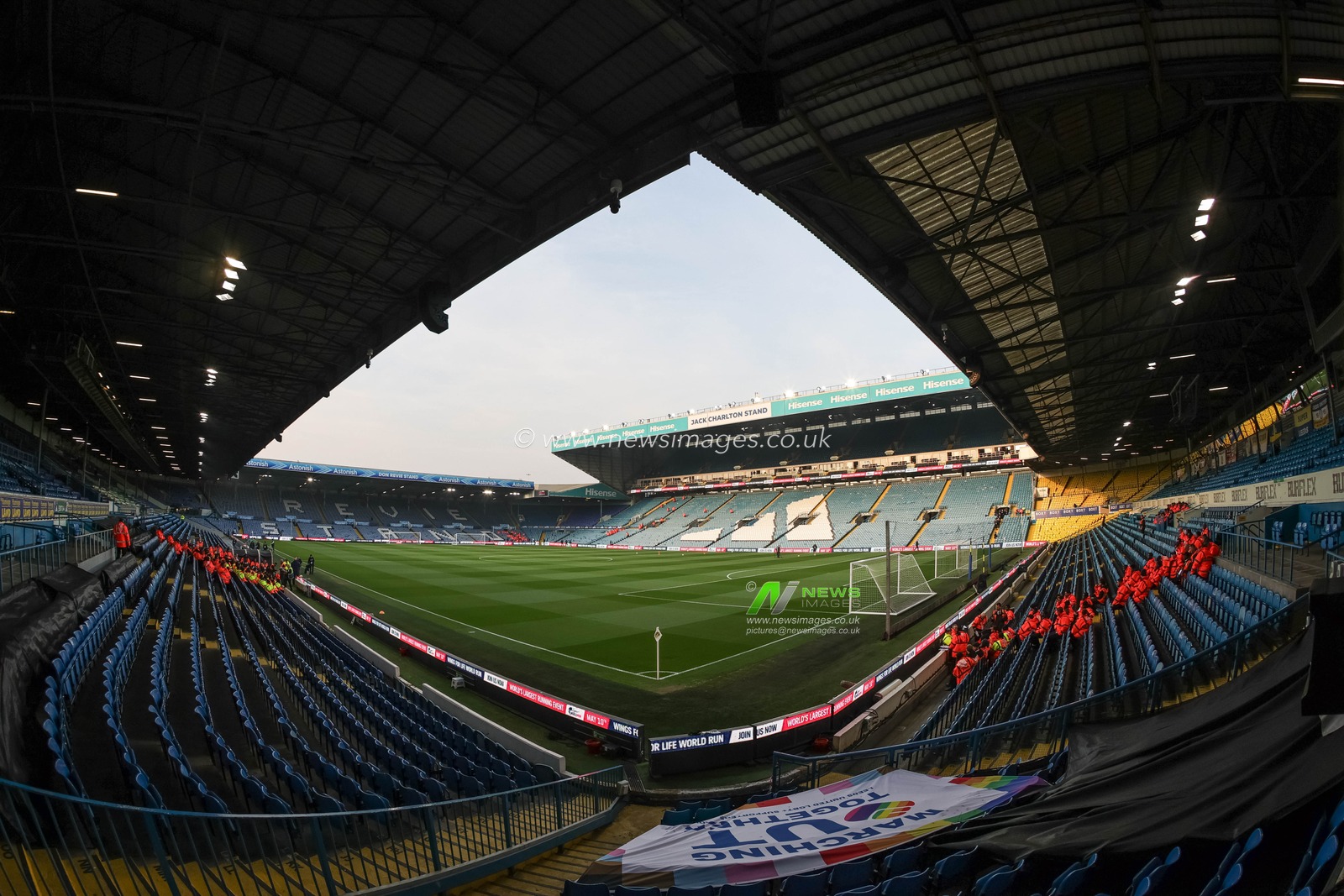 A general view of Elland Road during the Premier League match Leeds United vs Brentford at Elland Road, Leeds, United Kingdom on 21 March 2026

(Photo by Mark Cosgrove/News Images)