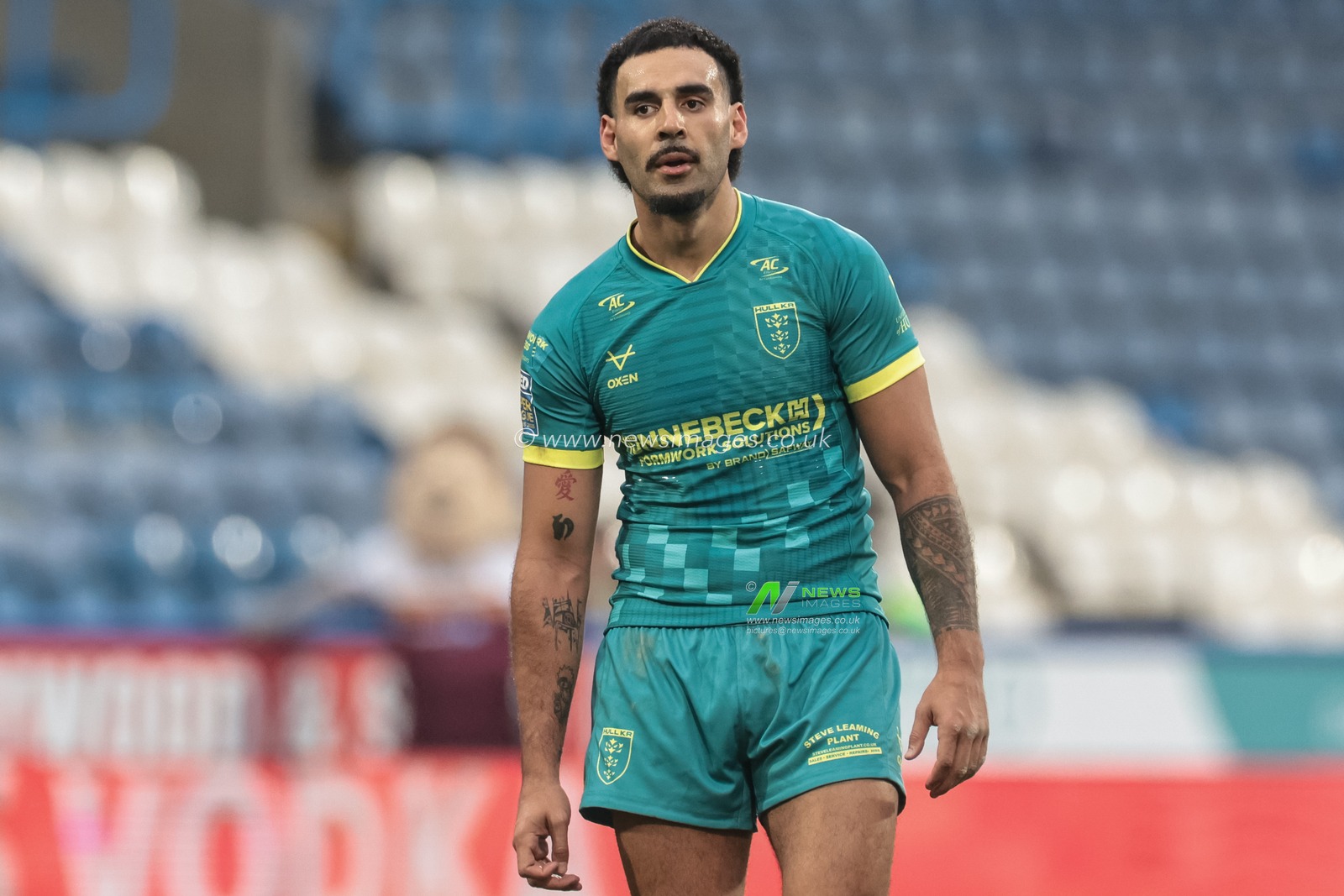 Tyrone May of Hull KR during the Betfred Super League Round 4 match Huddersfield Giants vs Hull KR at Accu Stadium, Huddersfield, United Kingdom on 08 March 2026

(Photo by Mark Cosgrove/News Images)