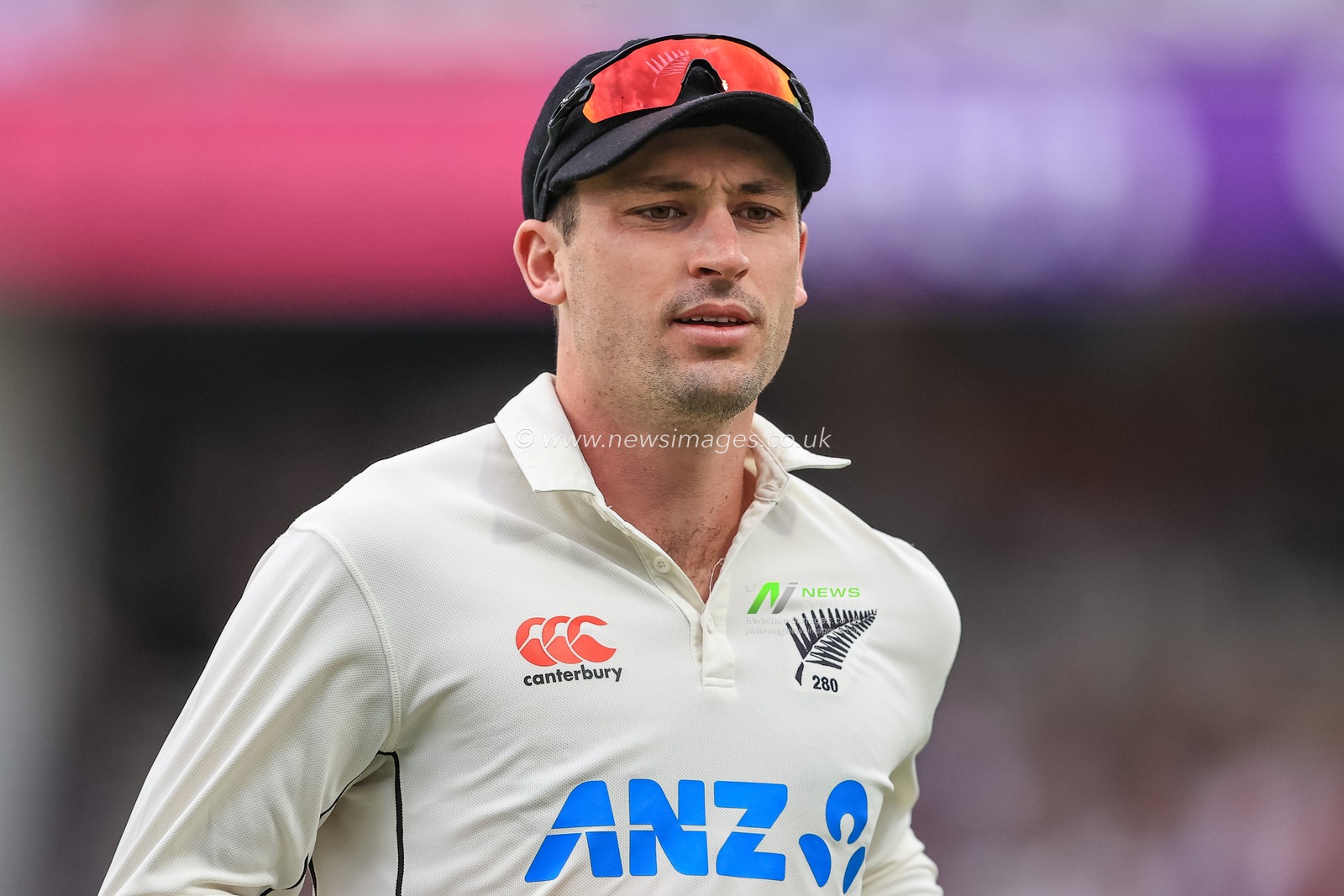 Will Young of New Zealand during the game