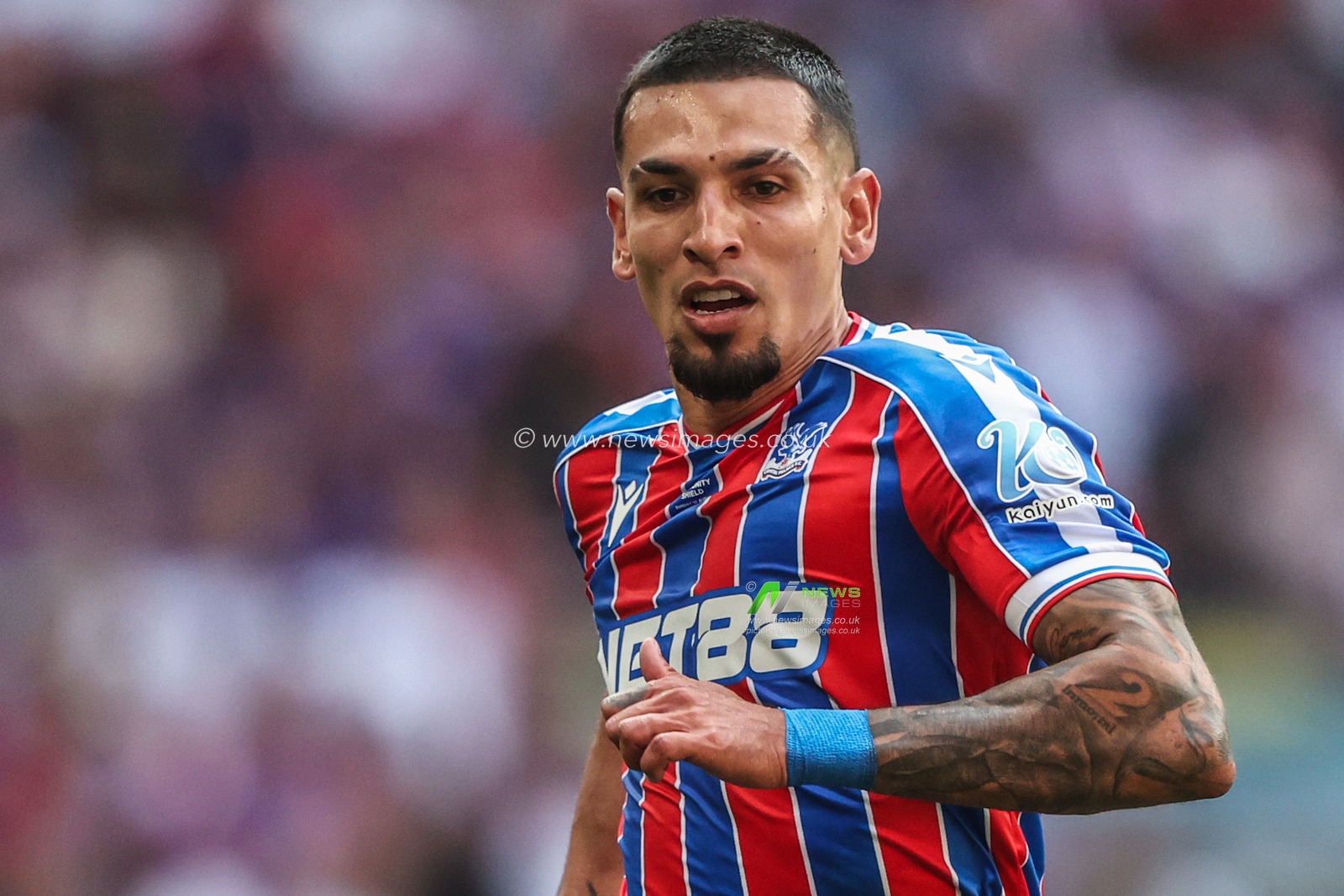 Joel Ward of Crystal Palace in action during the The FA Community Shield match Crystal Palace vs Liverpool at Wembley Stadium, London, United Kingdom, 10th August 2025

(Photo by Alfie Cosgrove/News Images)