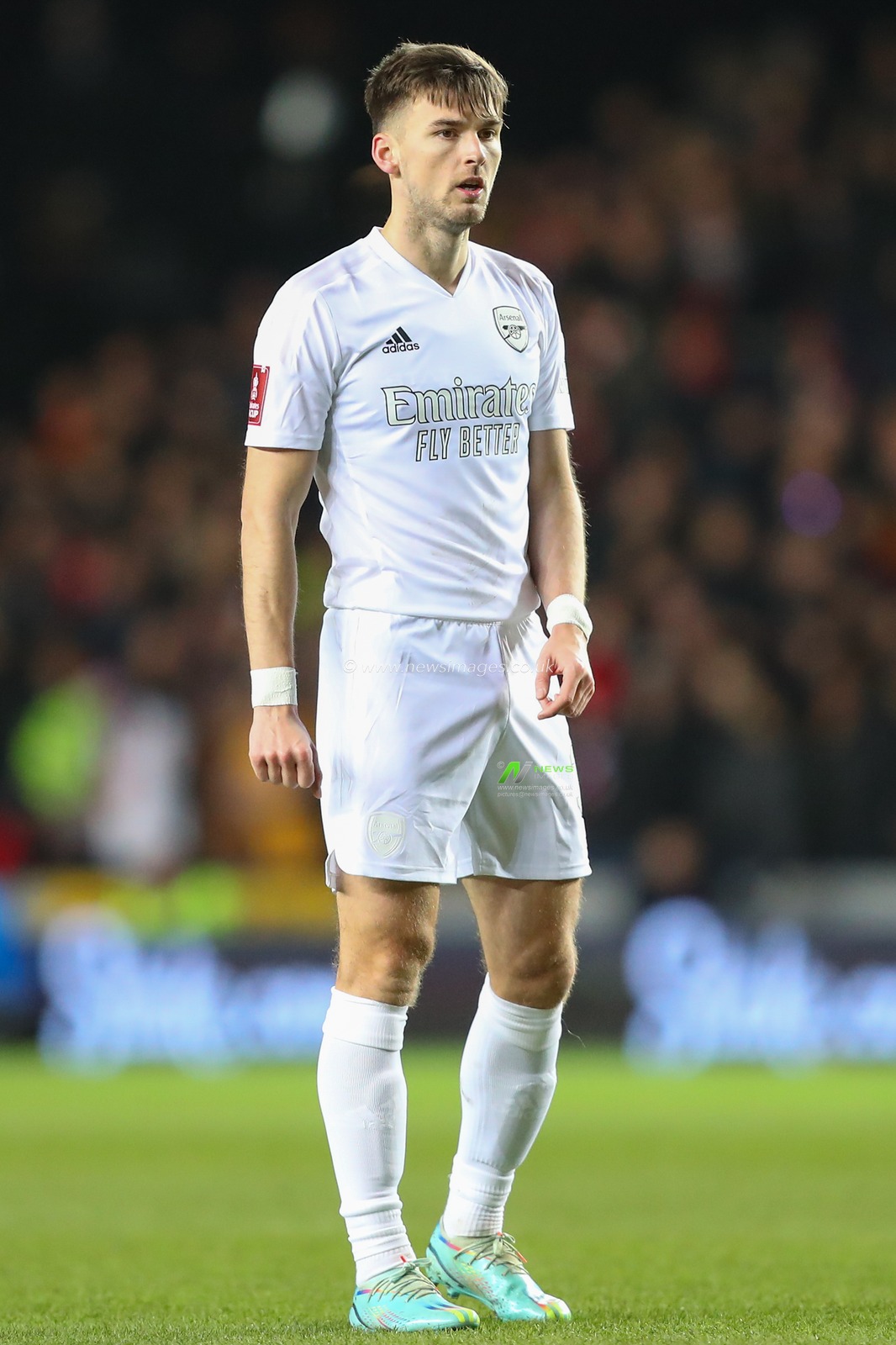 Kieran Tierney #3 of Arsenal during the Emirates FA Cup Third Round match Oxford United vs Arsenal at Kassam Stadium, Oxford, United Kingdom, 9th January 2023

(Photo by Gareth Evans/News Images)