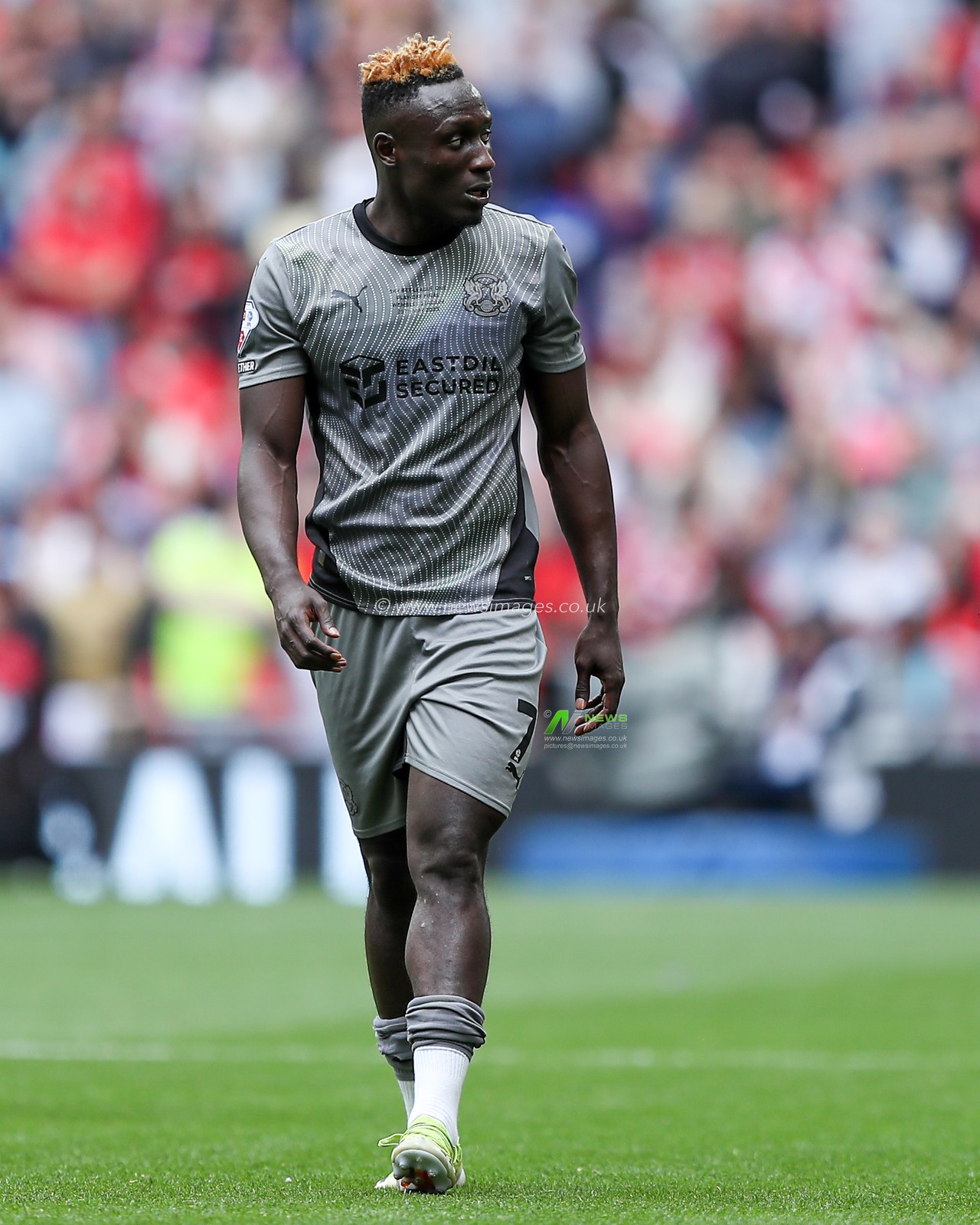 Daniel Agyei of Leyton Orient during the Sky Bet League 1 Playoff Final match Charlton Athletic vs Leyton Orient at Wembley Stadium, London, United Kingdom, 25th May 2025

(Photo by Jorge Horsted/News Images)