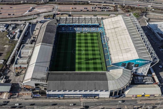 An aerial view of Elland Road during the Premier League match Leeds United vs Sunderland at Elland Road, Leeds, United Kingdom on 03 March 2026

(Photo by Mark Cosgrove/News Images)