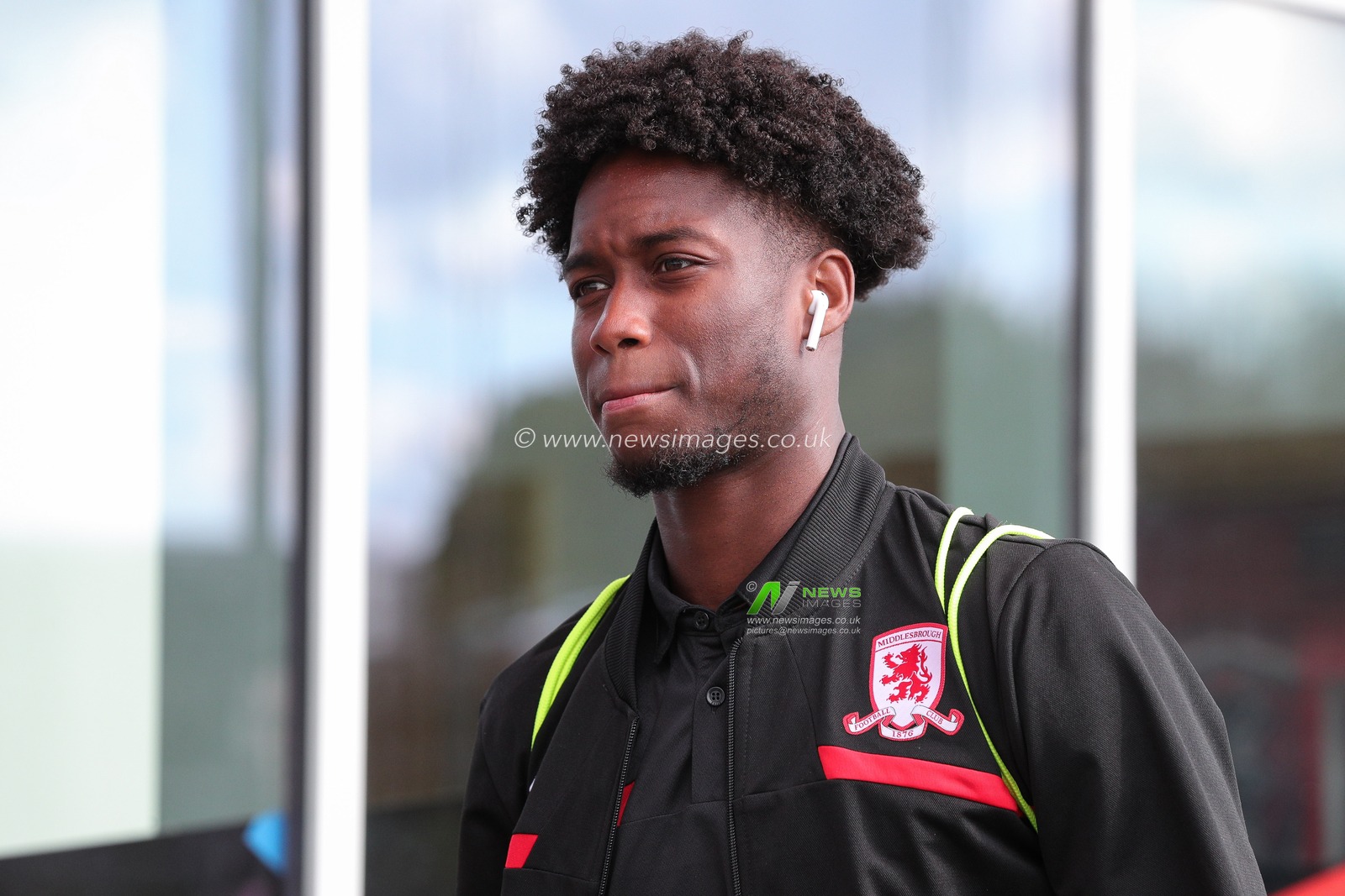 Bryant Bilongo #30 of Middlesbrough arrives at AESSEAL New York Stadium ahead of the Pre-season friendly match Rotherham United vs Middlesbrough at New York Stadium, Rotherham, United Kingdom, 19th July 2023

(Photo by James Heaton/News Images)
