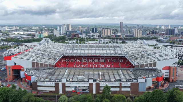 An aerial view of Old Trafford during the Premier League match Manchester United vs Nottingham Forest at Old Trafford, Manchester, United Kingdom on 17 May 2026

(Photo by Mark Cosgrove/News Images)