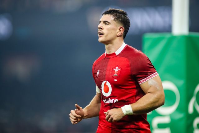 Joe Hawkins of Wales during the Quilter Nations Series 2025 match Wales vs New Zealand at Principality Stadium, Cardiff, United Kingdom, 22nd November 2025

(Photo by Andrew Lewis/News Images)

*** GER AUT SUI OUT ***