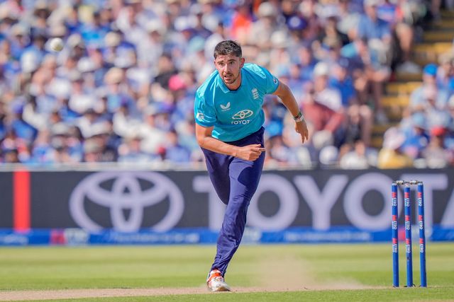 Josh Tongue of England during the 1st Metro Bank ODI match England vs India at Edgbaston, Birmingham, United Kingdom on 14 July 2026

(Photo by Maynard Manyowa/News Images)