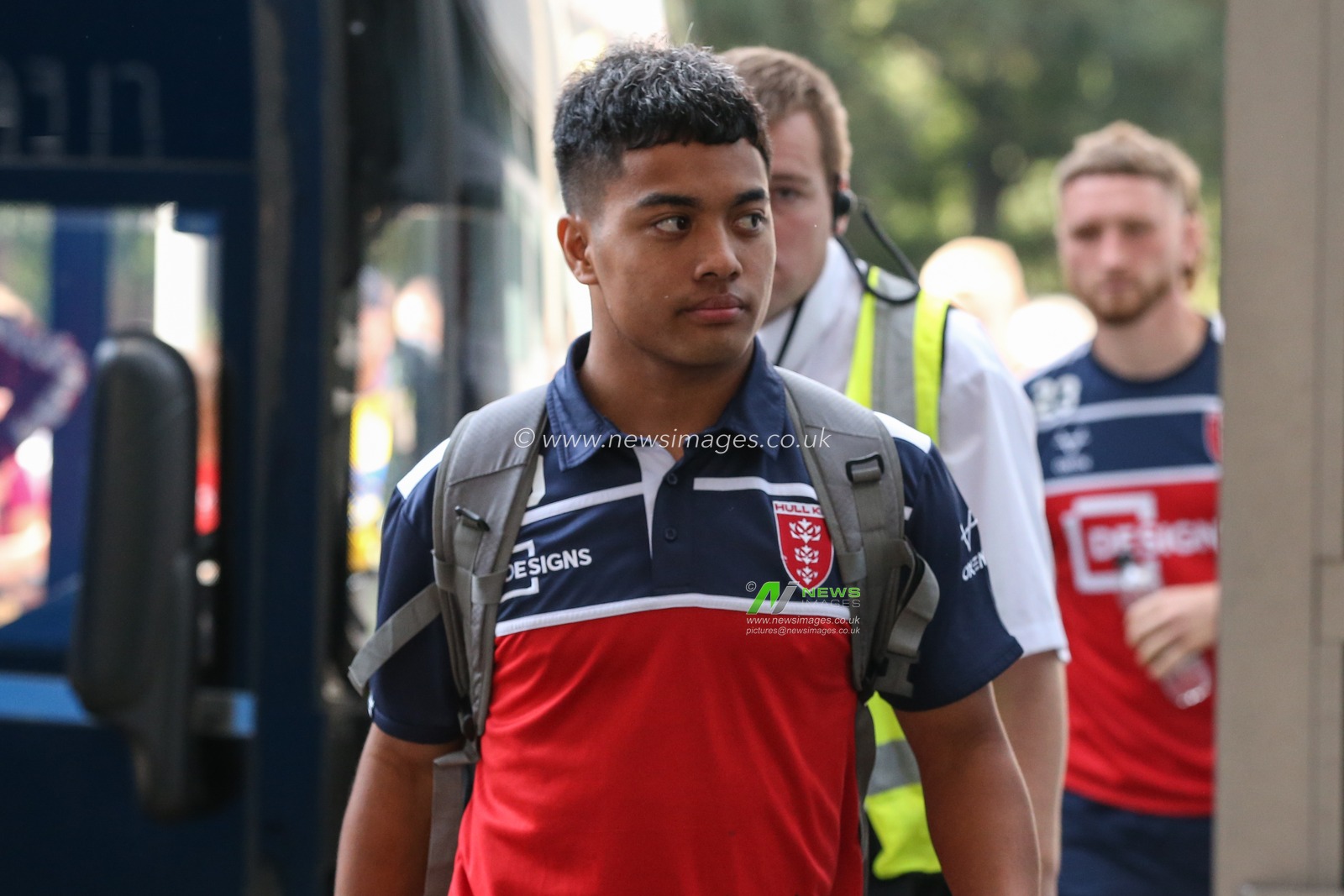 Phoenix Laulu-Togaga'e #29 of Hull KR arrives at MKM Stadium, Hull, United Kingdom, 3rd September 2022

(Photo by David Greaves Photos/ Via/News Images)
