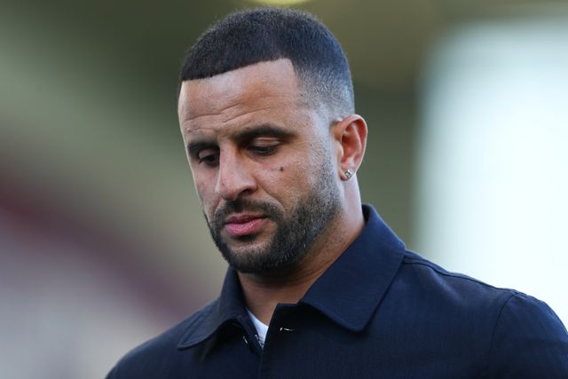 Kyle Walker of Burnley arrives ahead of the Premier League match Burnley vs Manchester City at Turf Moor, Burnley, United Kingdom on 22 April 2026

(Photo by Jorge Horsted/News Images)