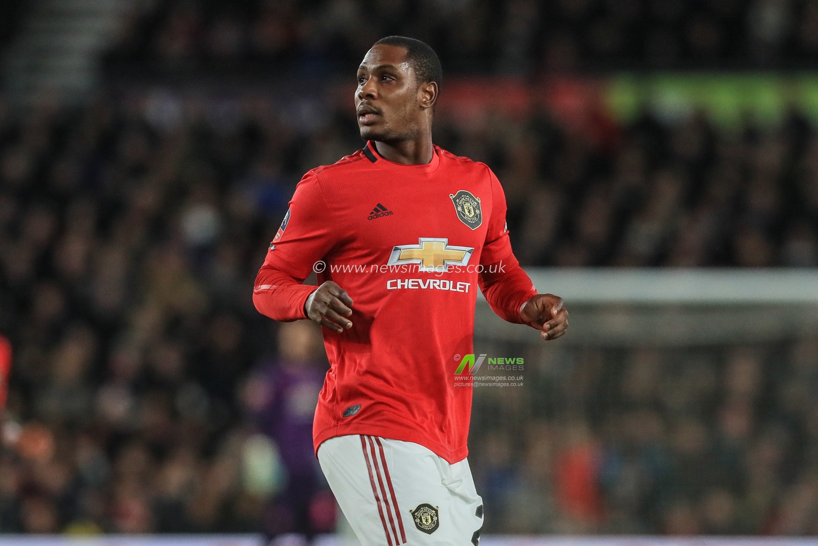 5th March 2020, Pride Park Stadium, Derby, England; Emirates FA Cup 5th Round, Derby County v Manchester United : Odion Ighalo (25) of Manchester United during the game