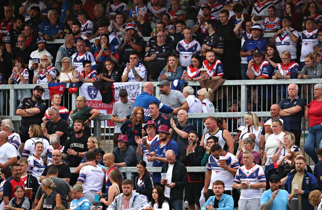 Betfred Super League round 20 Wakefield Trinity v Leeds Rhinos