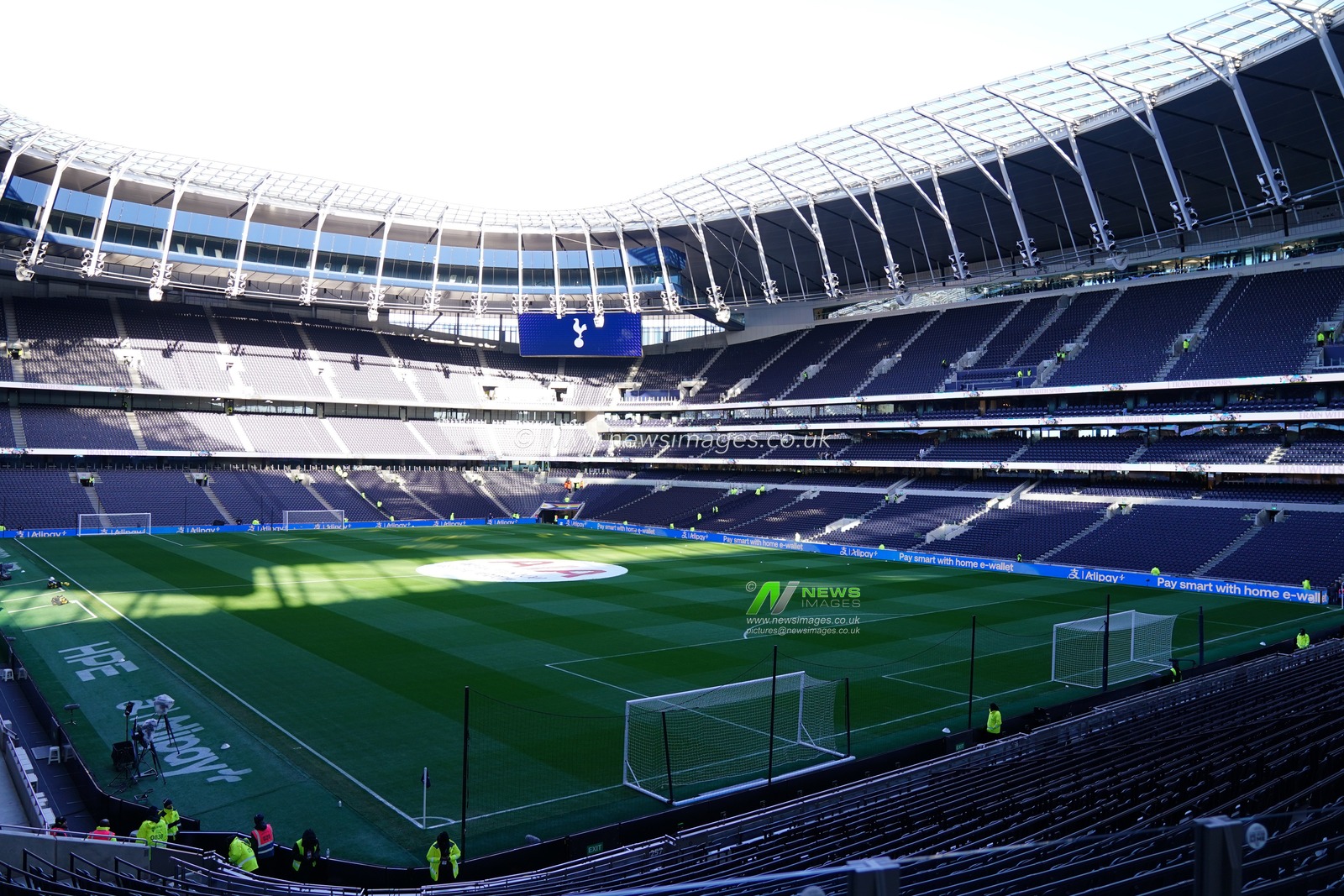 General view of the Tottenham Hotspur Stadium ahead of the Premier League match Tottenham Hotspur vs Sunderland at Tottenham Hotspur Stadium, London, United Kingdom, 4th January 2026

(Photo by Harvey Murphy/News Images)

*** GER AUT SUI OUT ***