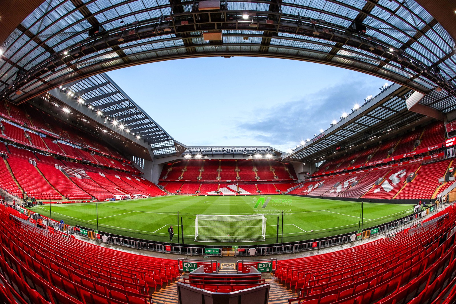 A general view of Anfield ahead of the Emirates FA Cup Third Round match Liverpool vs Barnsley at Anfield, Liverpool, United Kingdom, 12th January 2026

(Photo by Alfie Cosgrove/News Images)