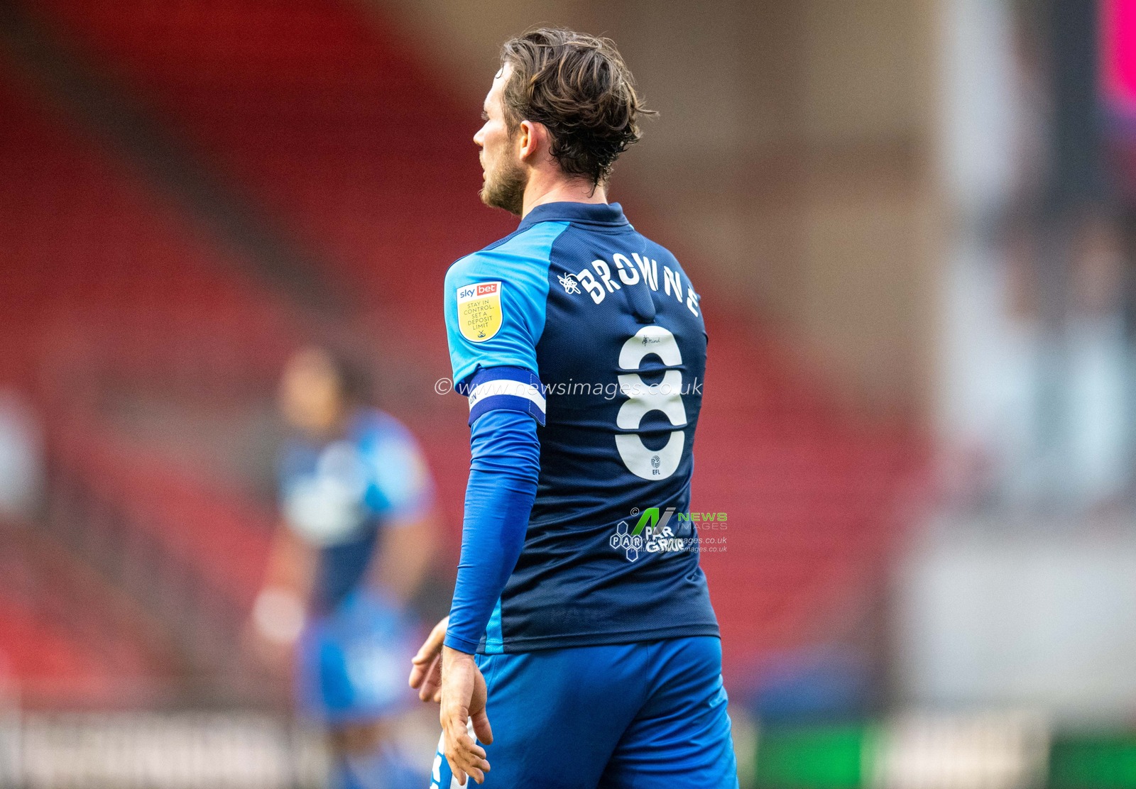 Alan Browne #8 of Preston North End
