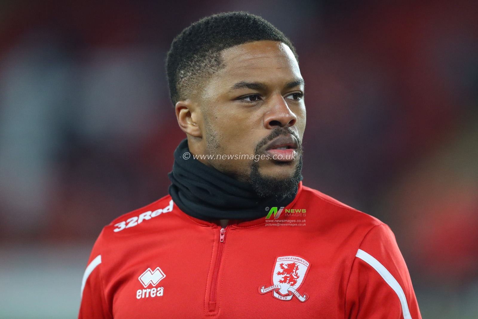 Chuba Akpom #29 of Middlesbrough during the pre-game warm up ahead of the Sky Bet Championship match Sheffield United vs Middlesbrough at Bramall Lane, Sheffield, United Kingdom, 15th February 2023

(Photo by Gareth Evans/News Images)
