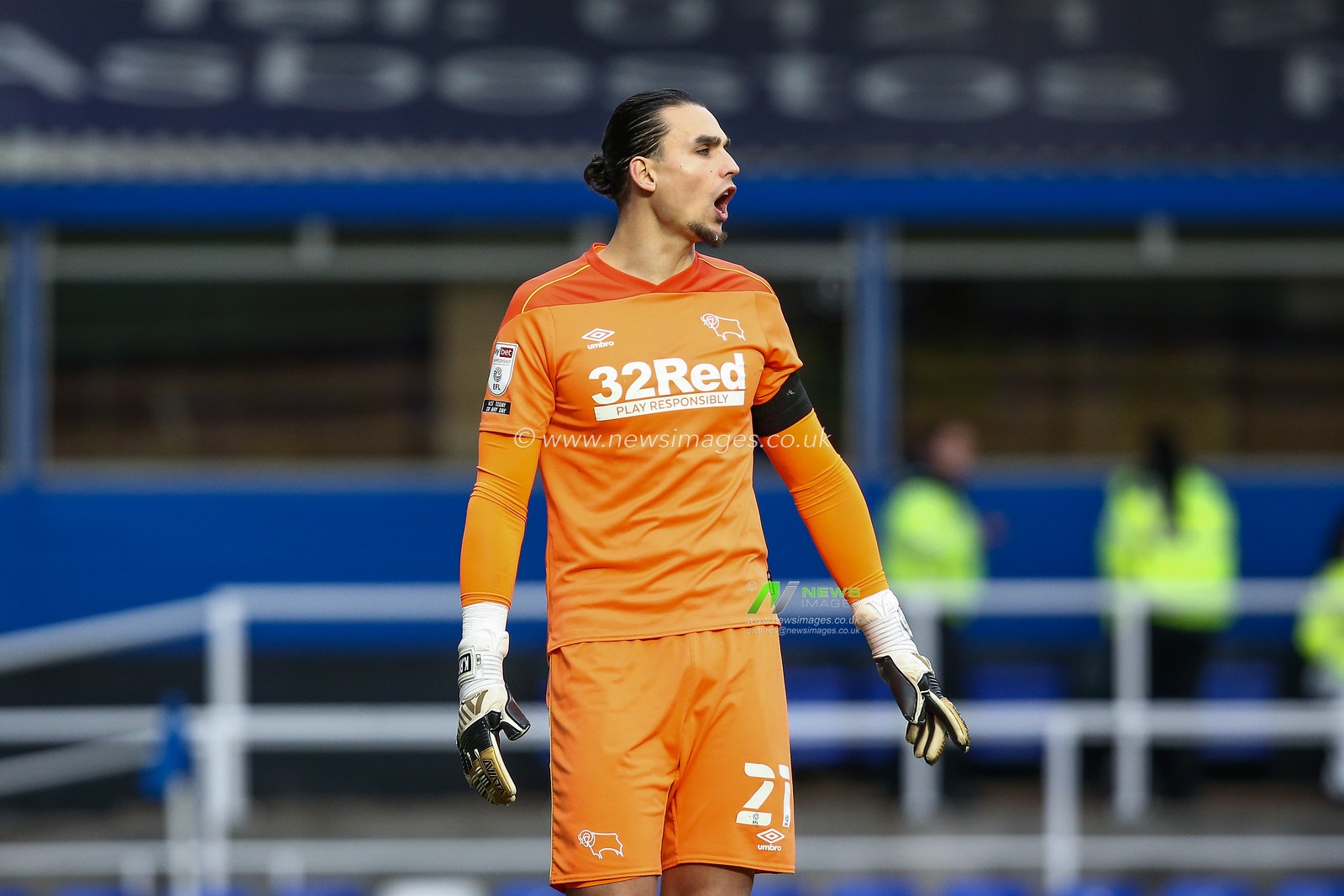 Kelle Roos #21 of Derby County