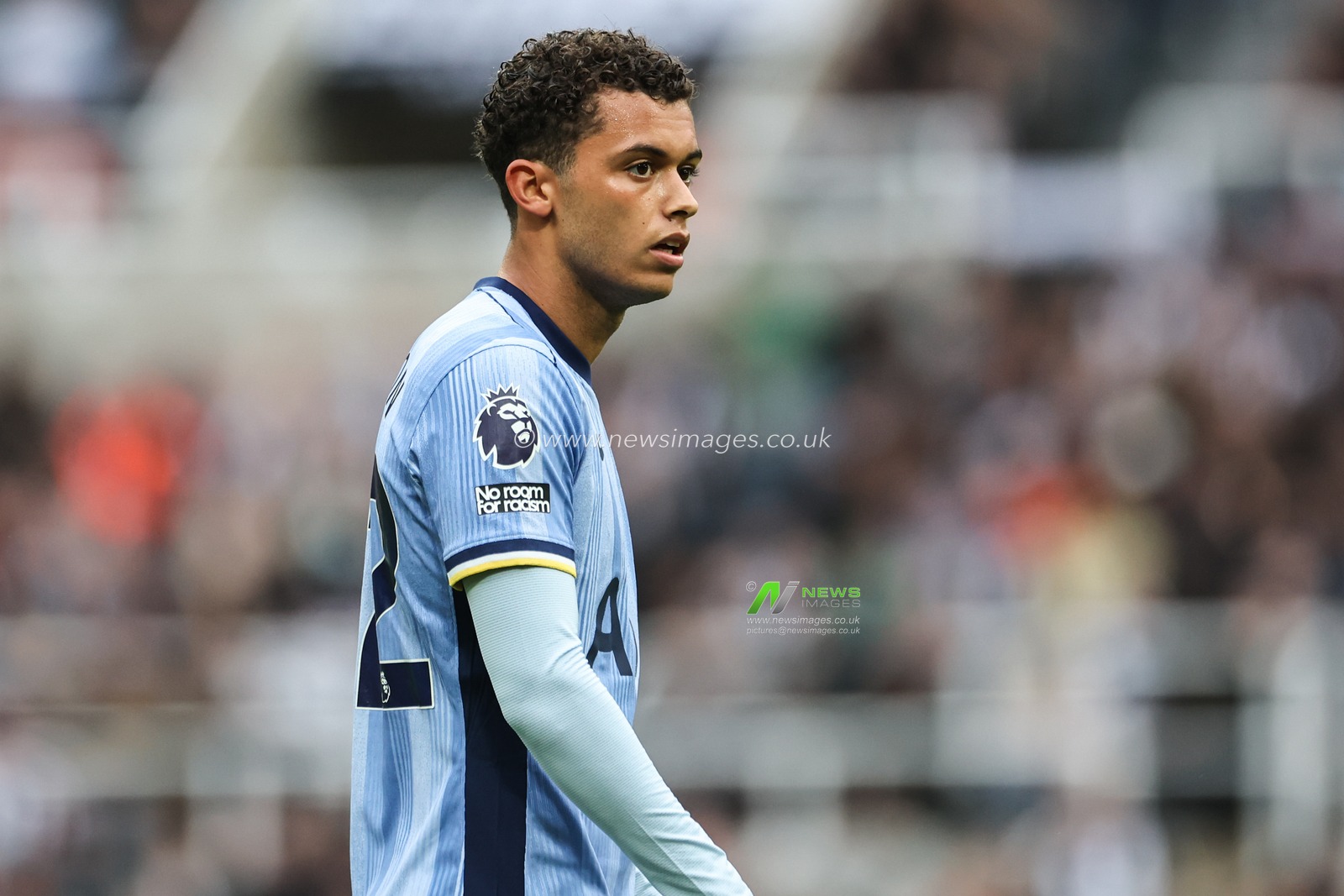 Brennan Johnson of Tottenham Hotspur during the Premier League match Newcastle United vs Tottenham Hotspur at St. James's Park, Newcastle, United Kingdom, 1st September 2024

(Photo by Mark Cosgrove/News Images)