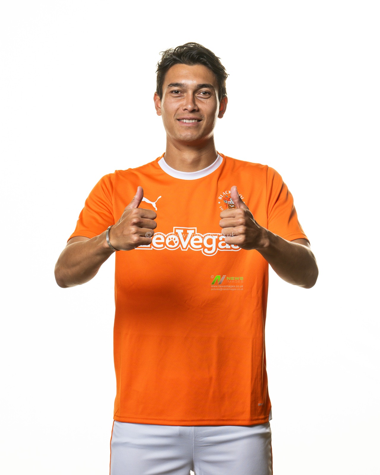 Blackpool Squad Headshots at Bloomfield Road, Blackpool, United Kingdom, 27th July 2023

(Photo by Craig Thomas/News Images)