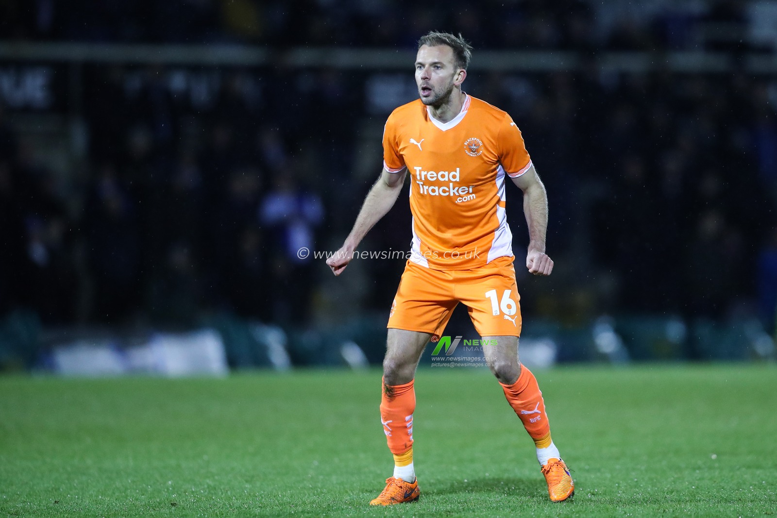 Jordan Rhodes of Blackpool during the Sky Bet League 1 match Bristol Rovers vs Blackpool at Memorial Stadium, Bristol, United Kingdom, 26th November 2024

(Photo by Gareth Evans/News Images)
