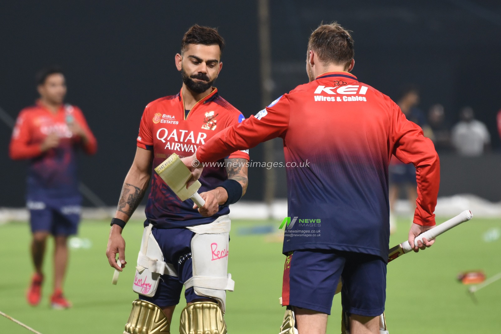 Royal Challengers Bengaluru Phil Salt and Virat Kohli  attends the training session during the Indian Premier League (IPL) 2025 cricket tournament opening match between Kolkata Knight Riders and Royal Challengers Bengaluru at the Eden Garden Cricket Stadium in Kolkata, India, on March 20, 2025.Pictures by Debajyoti Chakraborty.(Photo: Debajyoti Chakraborty/News Images)
