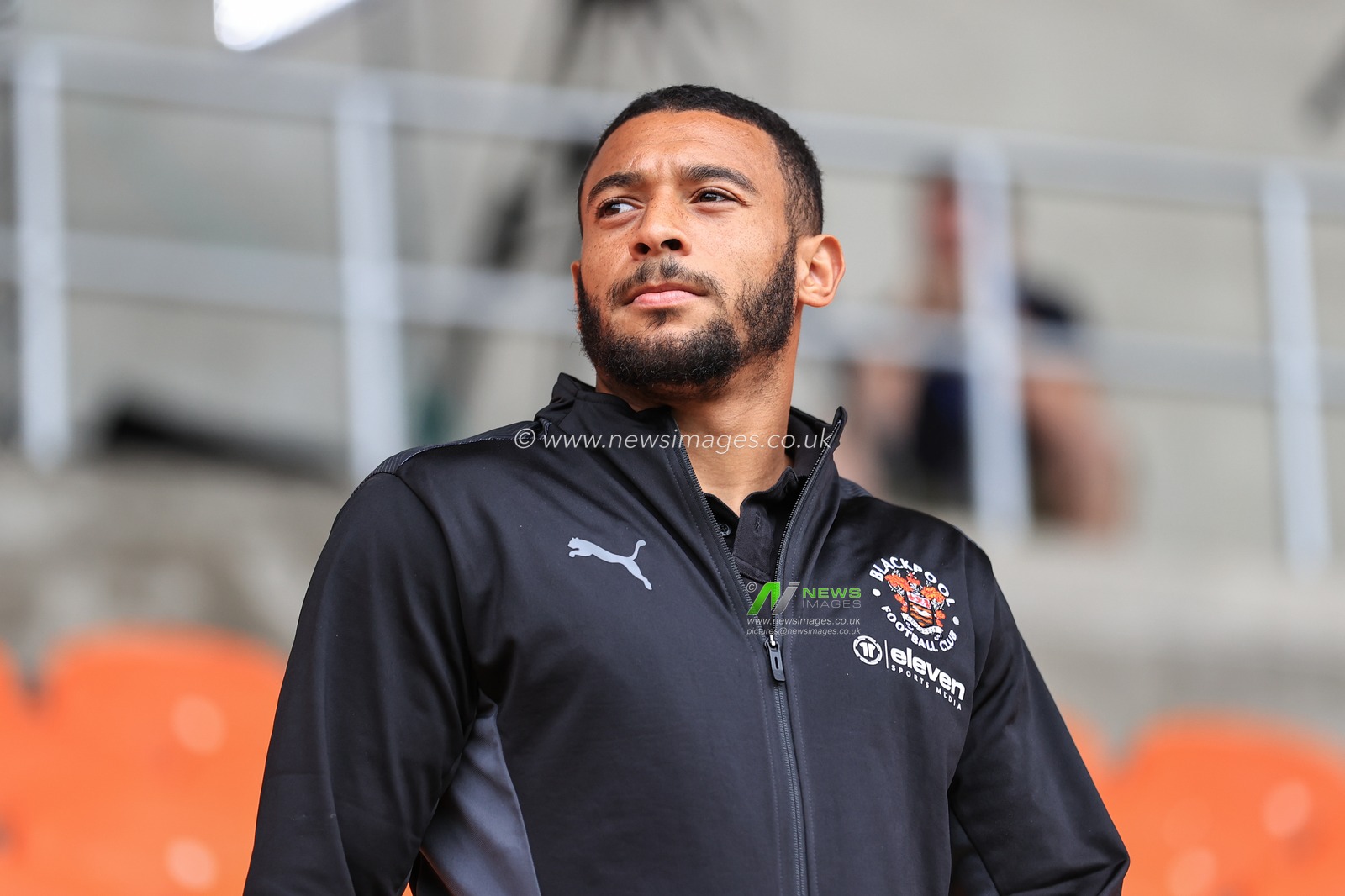 Keshi Anderson #10 of Blackpool Keshi Anderson