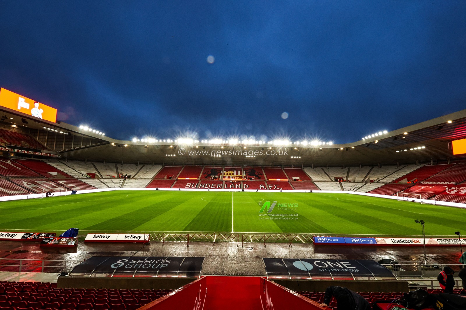 A general view of Stadium Of Light ahead of the Premier League match Sunderland vs Liverpool at Stadium Of Light, Sunderland, United Kingdom on 11 February 2026

(Photo by Alfie Cosgrove/News Images)