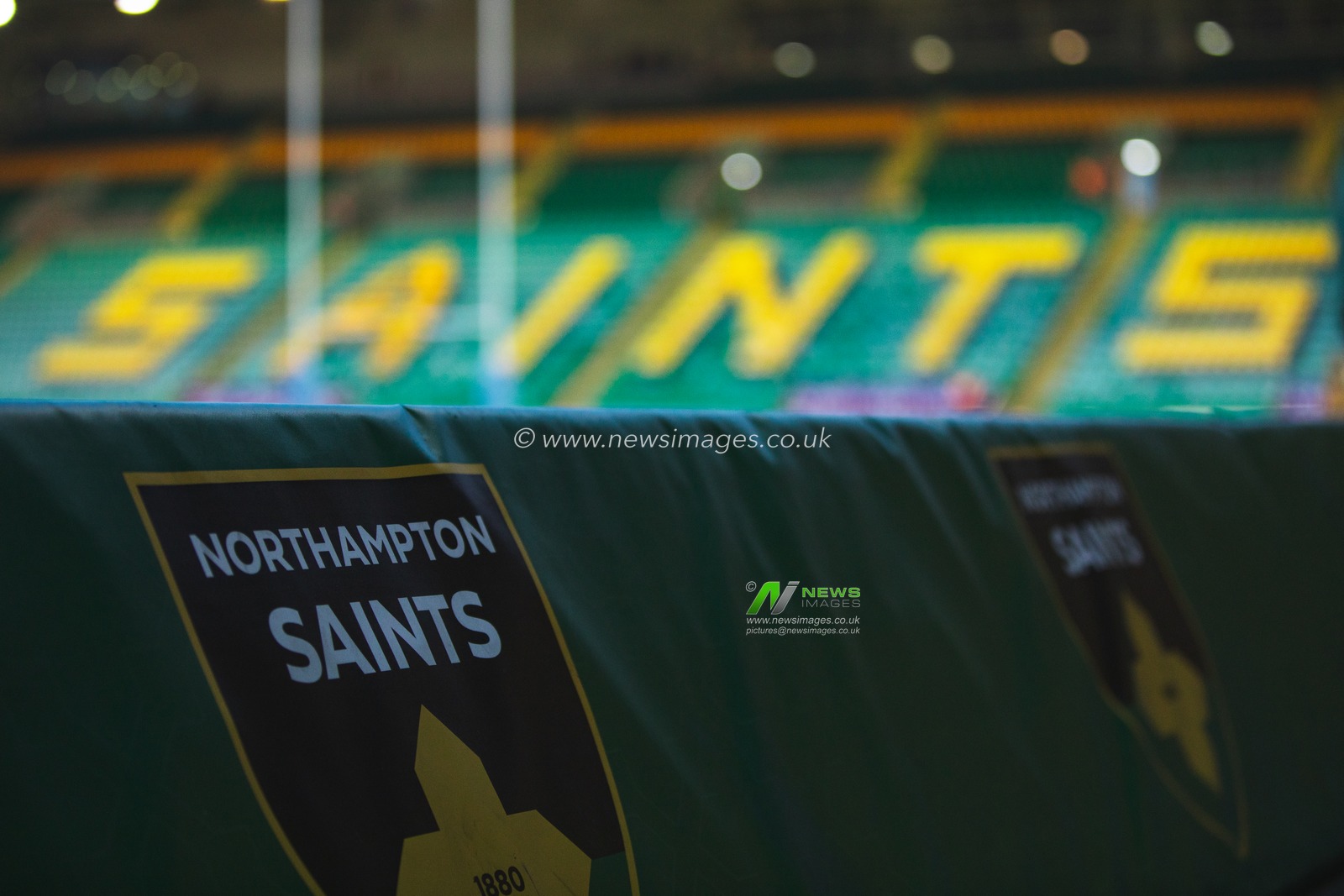 Franklins Gardens Stadium before the Gallagher Premiership match Northampton Saints vs Leicester Tigers at Cinch Stadium at Franklin's Gardens, Northampton, United Kingdom, 21st March 2025

(Photo by Craig Evans/News Images)