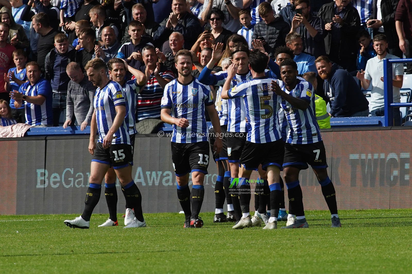 10th August 2019 , Hillsborough, Sheffield, England; Sky Bet Championship, Sheffield Wednesday vs Barnsley : Steven Fletcher (9) of Sheffield Wednesday celebrates scoring to make it 2-0

Credit: Kurt Fairhurst/News Images,

English Football League images are subject to DataCo Licence