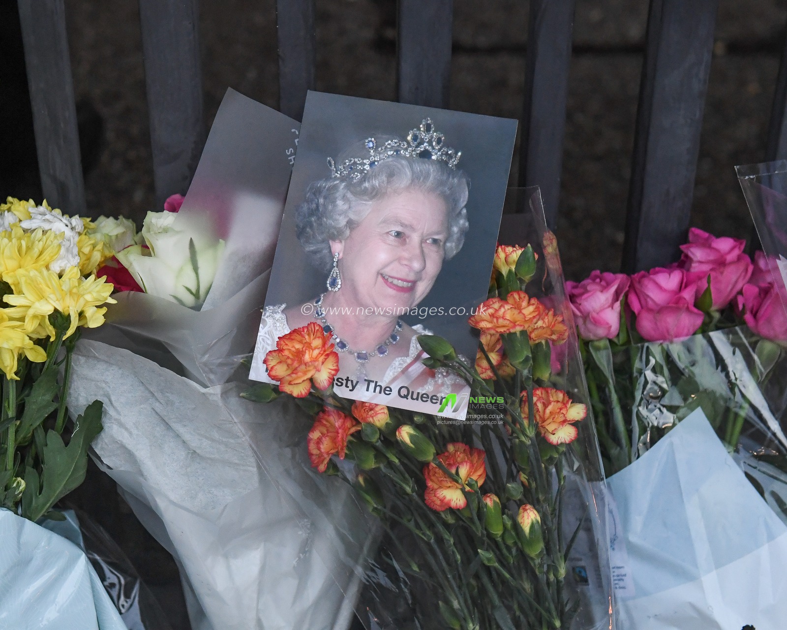 Floral Tributes in Green Park on day 2 after the Queens passing, London, United Kingdom, 10th September 2022

(Photo by Mike Jones/News Images)