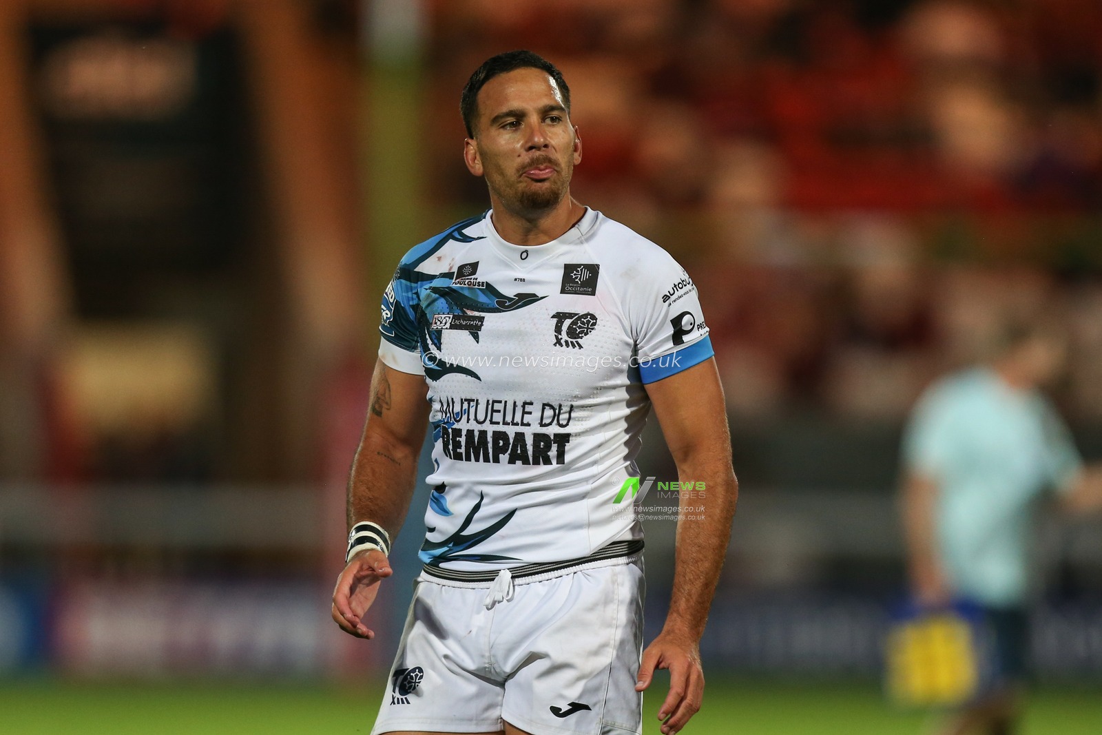 Cory Norman #6 of Toulouse Olympique during the game