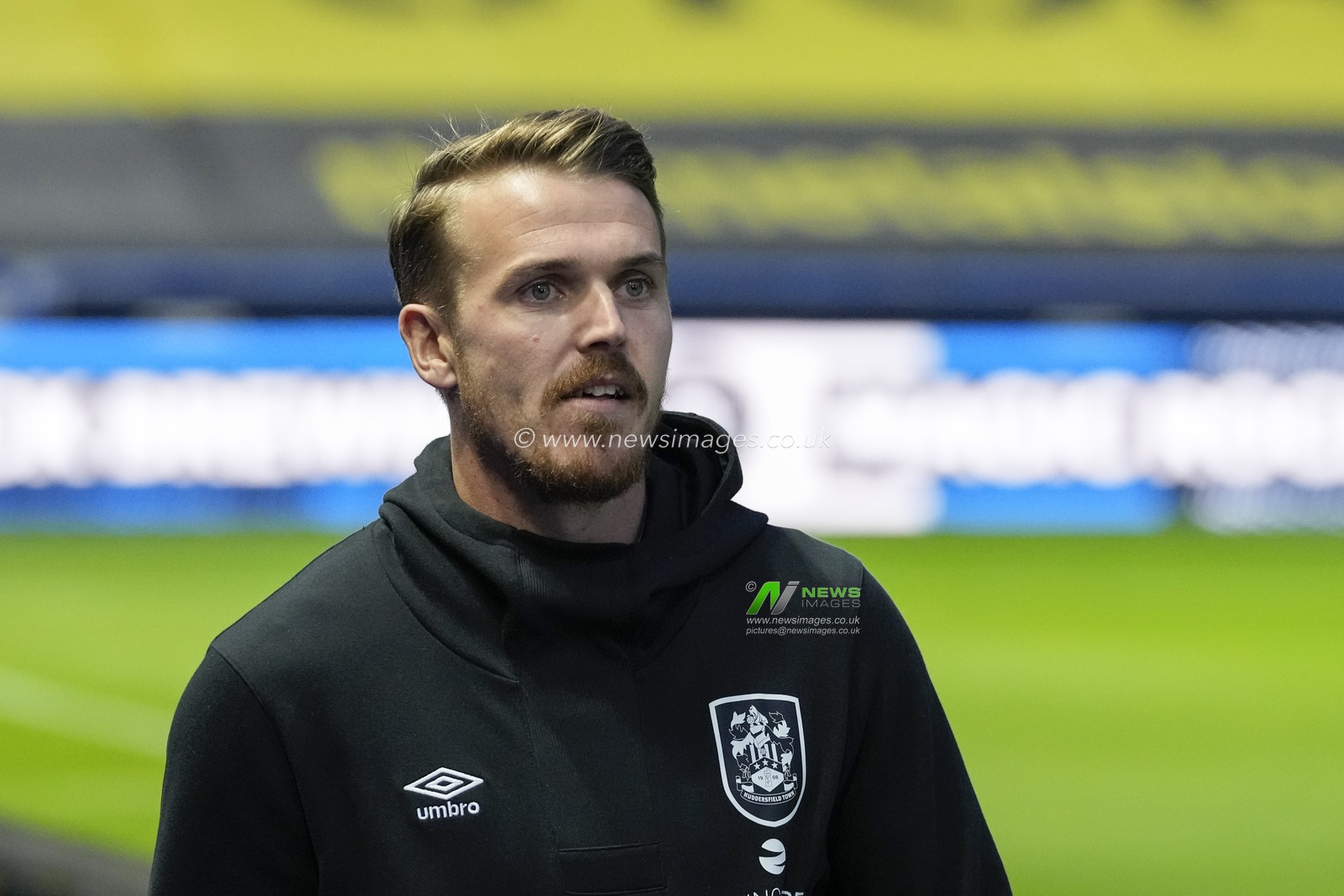 Danny Ward #25 of Huddersfield Town arrives at the stadium before the Sky Bet Championship match Huddersfield Town vs Preston North End at John Smith's Stadium, Huddersfield, United Kingdom, 18th October 2022

(Photo by Steve Flynn/News Images)