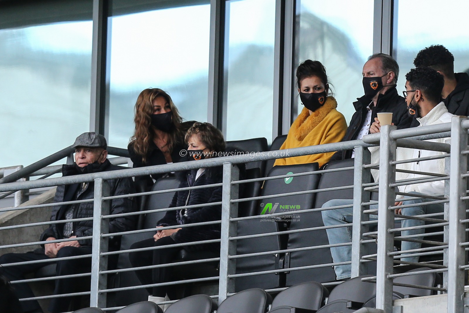 Hull City owner Assem Allam watches Hull City v Wigan Athletic