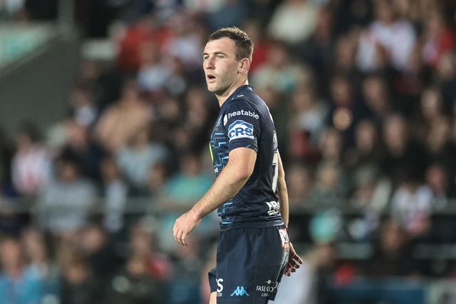 Harry Smith of Wigan Warriors during the Betfred Super League Round 25 match St Helens vs Wigan Warriors at Totally Wicked Stadium, St Helens, United Kingdom, 5th September 2025

(Photo by Mark Cosgrove/News Images)