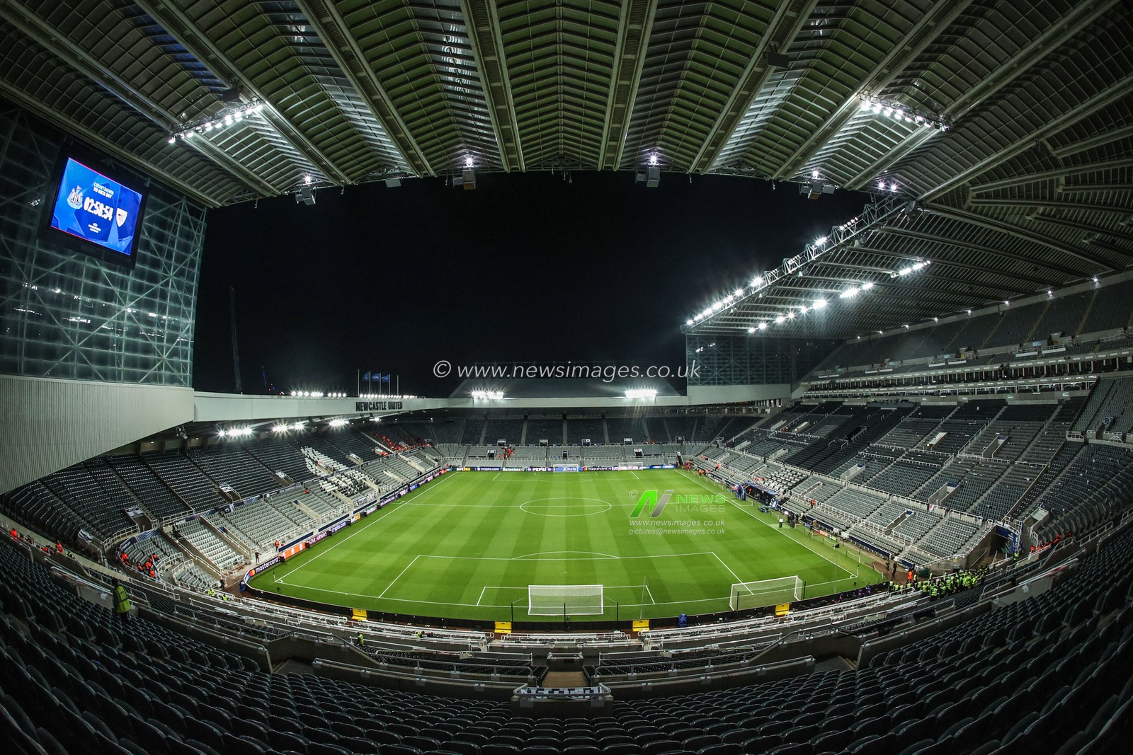 A general view of St. James’s Park ahead of the UEFA Champions League Matchday 4 of 8 Newcastle United vs Athletic Club at St. James's Park, Newcastle, United Kingdom, 5th November 2025

(Photo by Alfie Cosgrove/News Images)

*** GER AUT SUI OUT ***