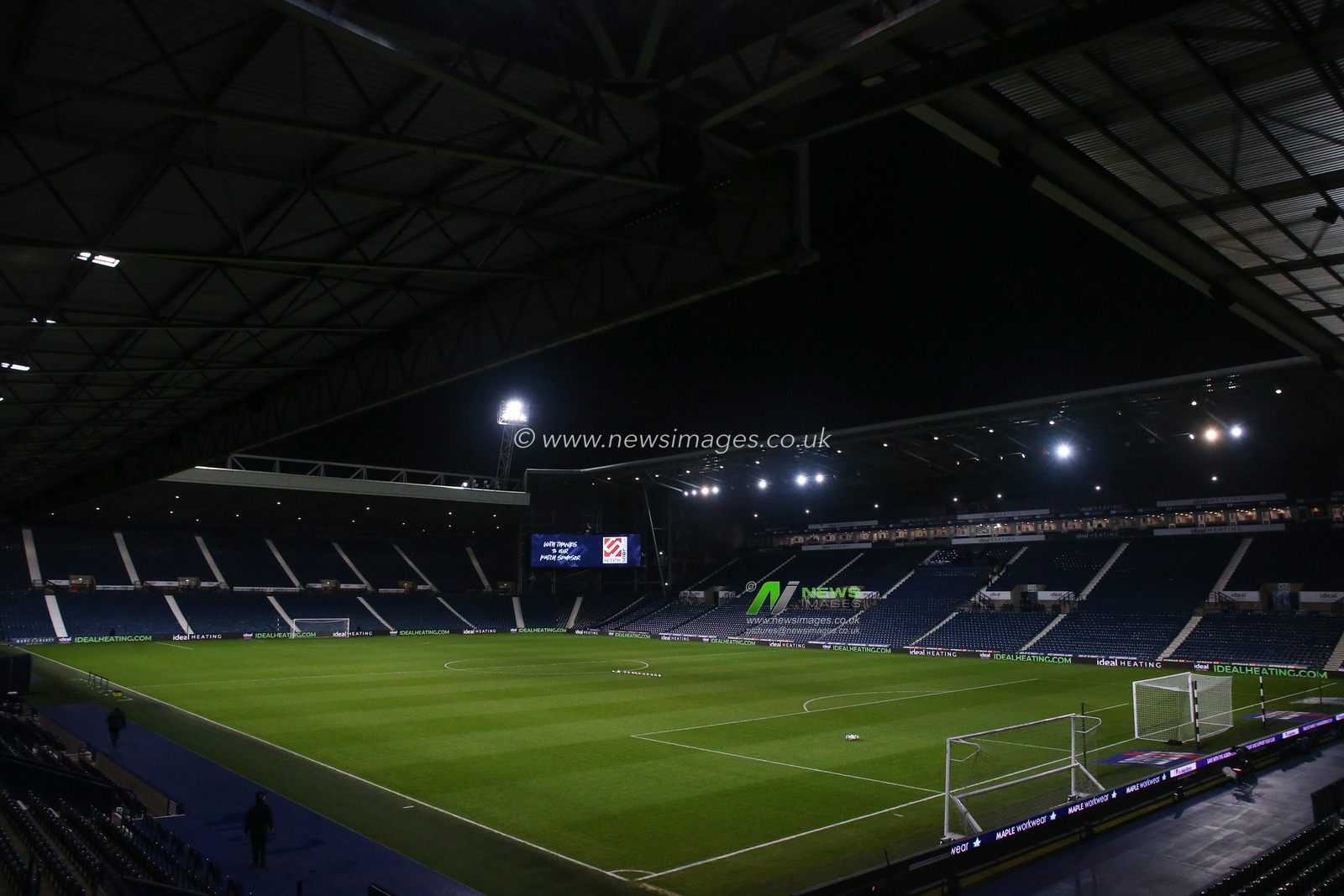 General view inside of The Hawthorns, home of West Bromwich Albion ahead of the Sky Bet Championship match West Bromwich Albion vs Preston North End at The Hawthorns, West Bromwich, United Kingdom, 29th December 2022

(Photo by Gareth Evans/News Images)
