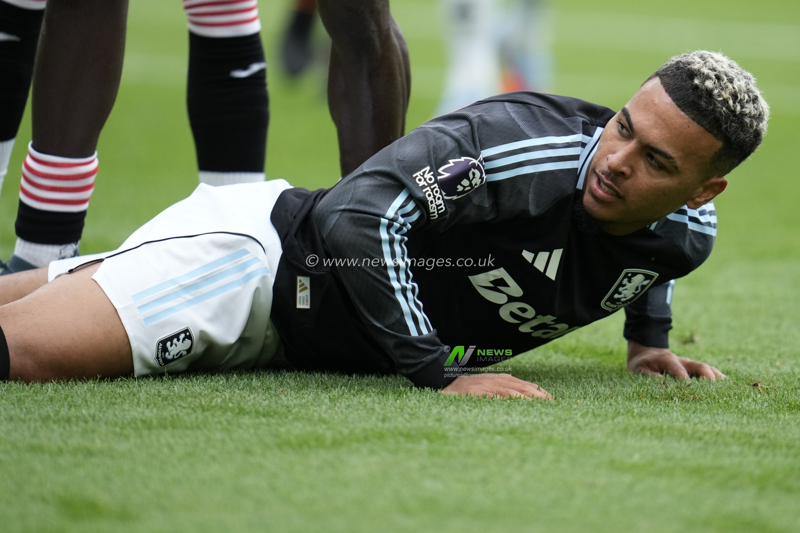 Morgan Rogers of Aston Villa during the Premier League match Brentford vs Aston Villa at The Gtech Community Stadium, London, United Kingdom, 23rd August 2025

(Photo by Harvey Murphy/News Images)